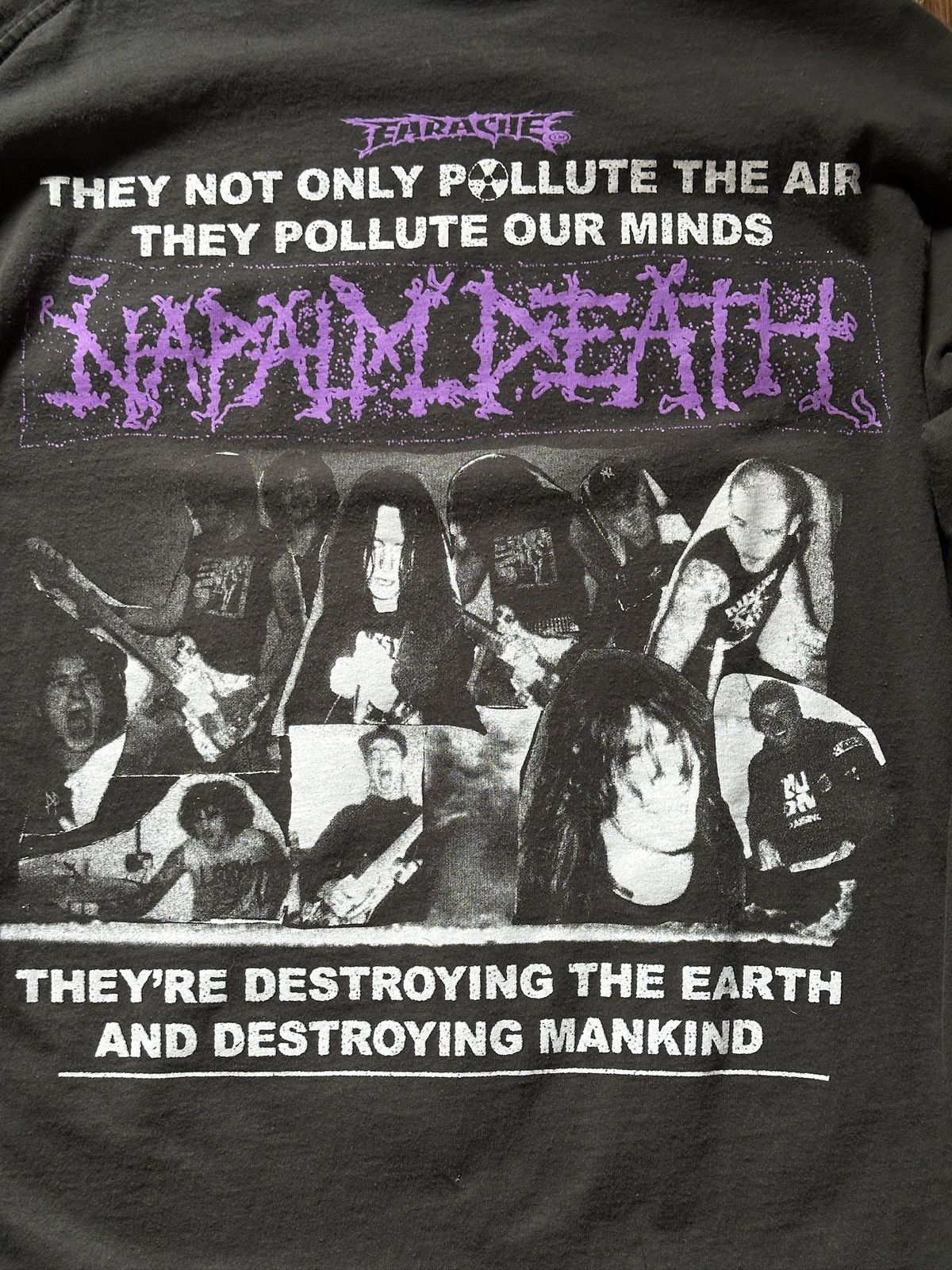 Online Ceramics Online Ceramics x Napalm Death Long Sleeve tee Size US L / EU 52-54 / 3 - 4 Thumbnail