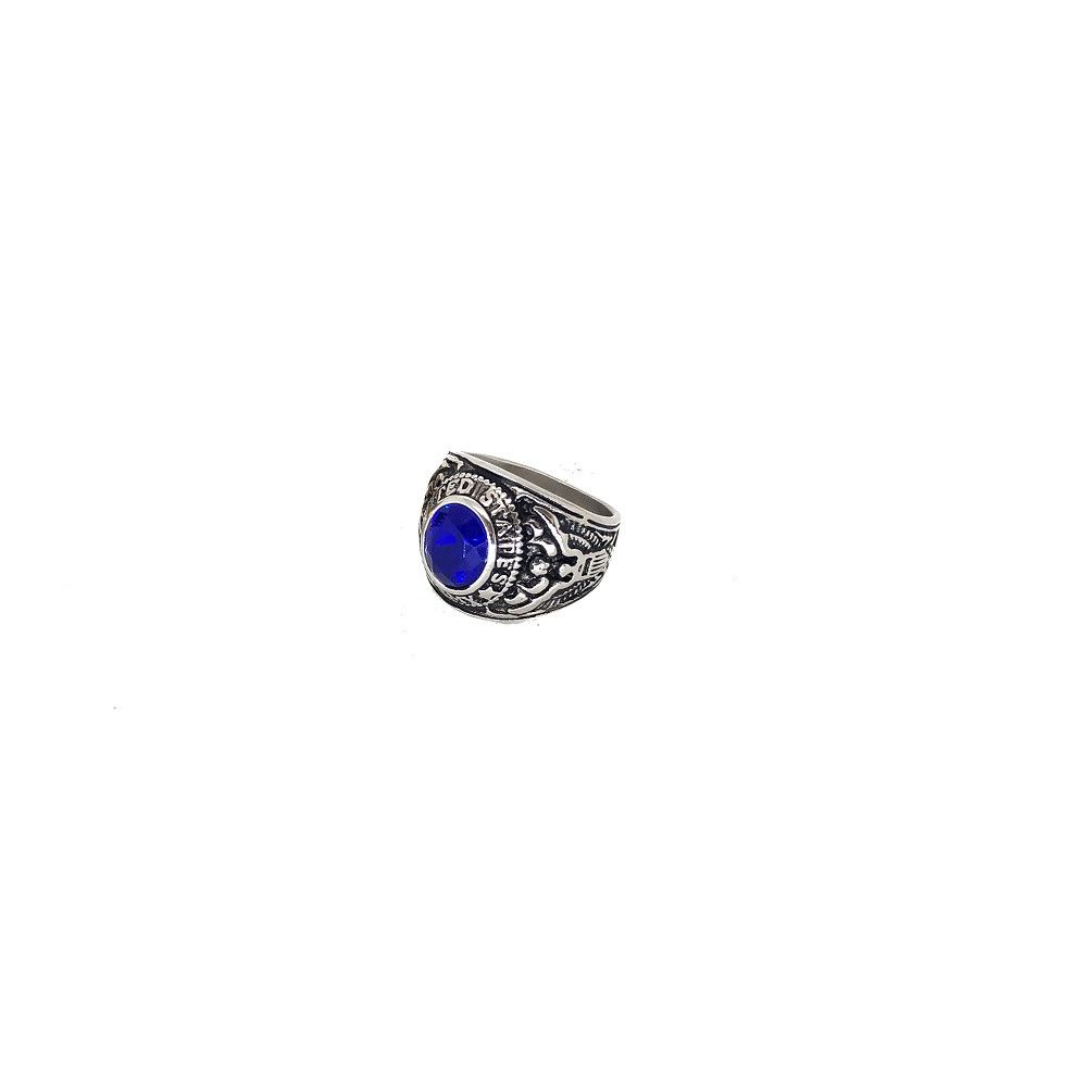 Jewelry Punk Jewelry Rings Open Size Chrome Ring (Size 7-13) Size ONE SIZE - 5 Thumbnail
