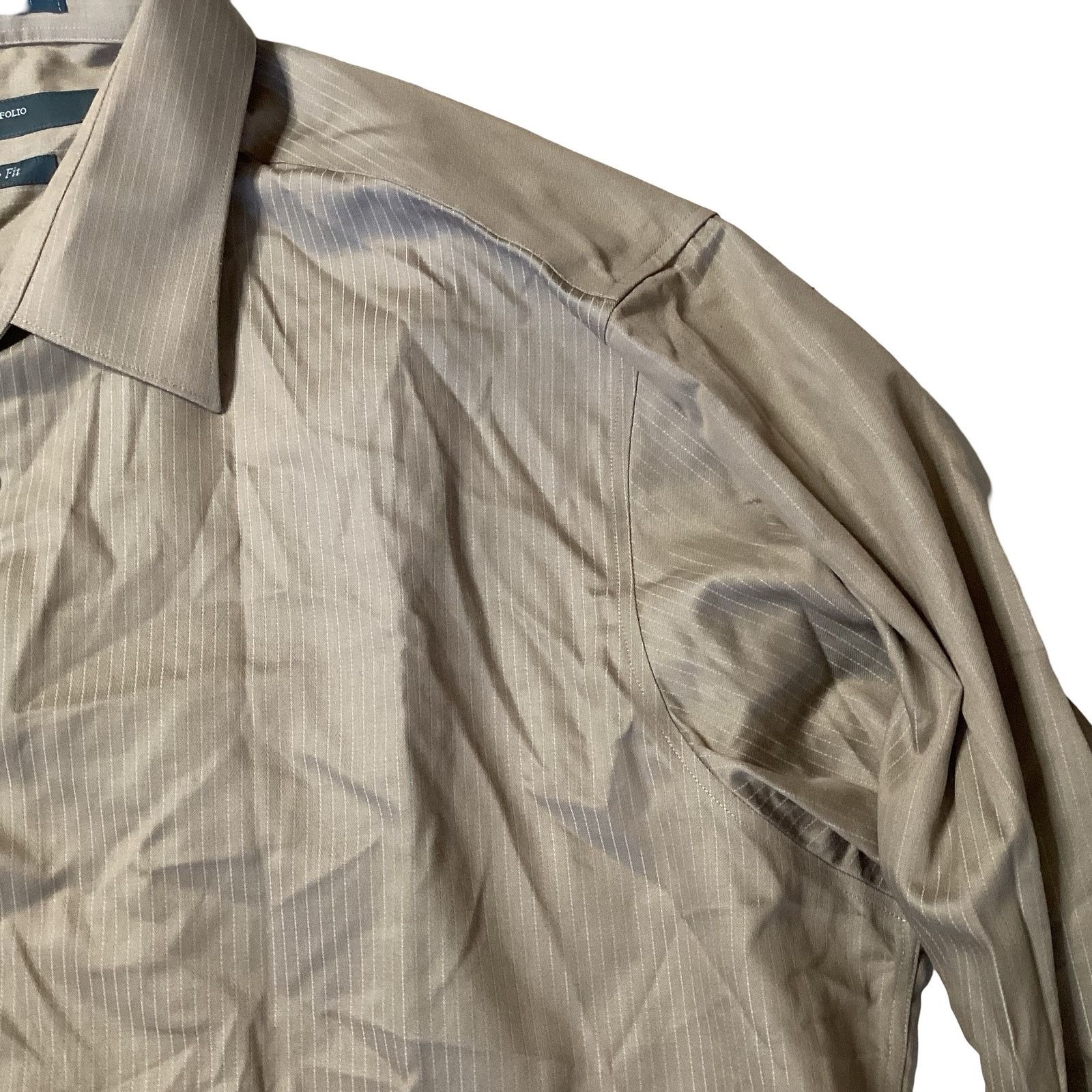 Perry Ellis Perry Ellis Portfolio Dress Shirt Size US XXL / EU 58 / 5 - 3 Thumbnail