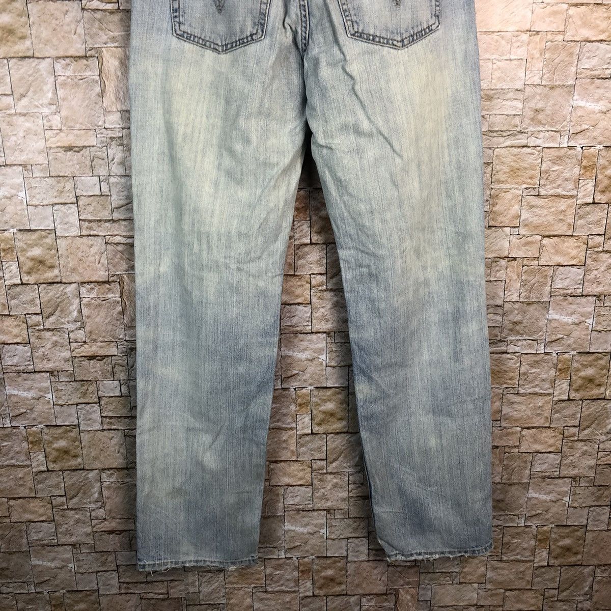 Levi's Levis vintage ripped Blue Denim Pants #A607 Size US 33 - 17 Thumbnail
