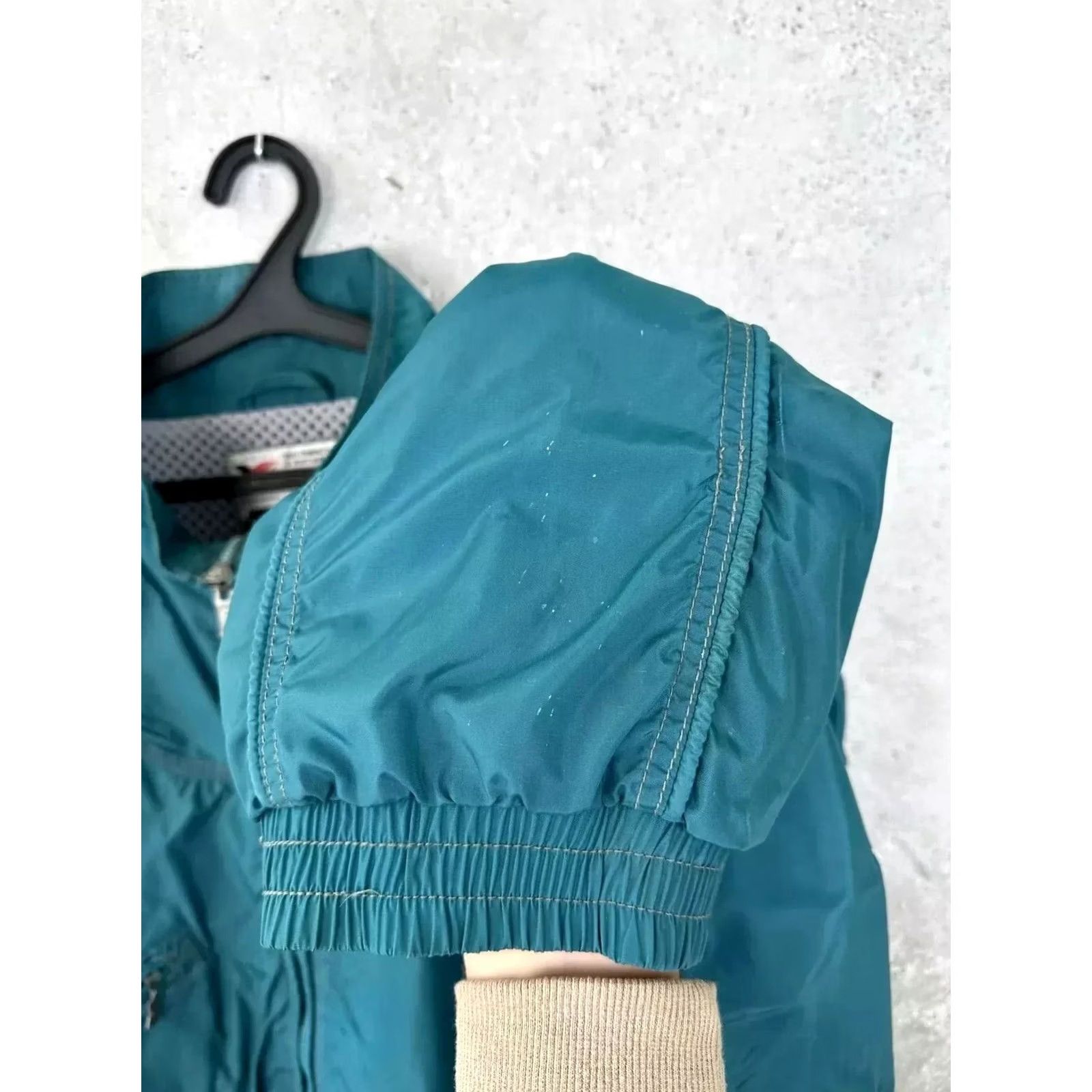 Nike VINTAGE Nike Cross Training Nylon Track Full Zip Jacket Men XL Green Size US XL / EU 56 / 4 - 5 Thumbnail