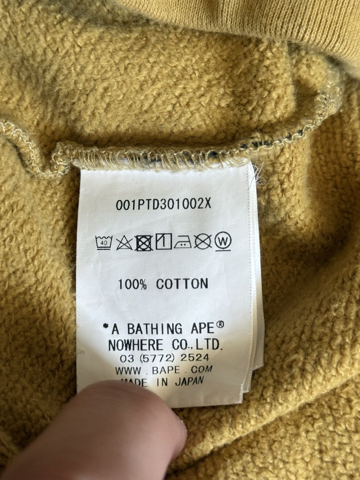 Bape Bape Yellow Color Camo Sweatpants Size US 30 / EU 46 - 5 Thumbnail