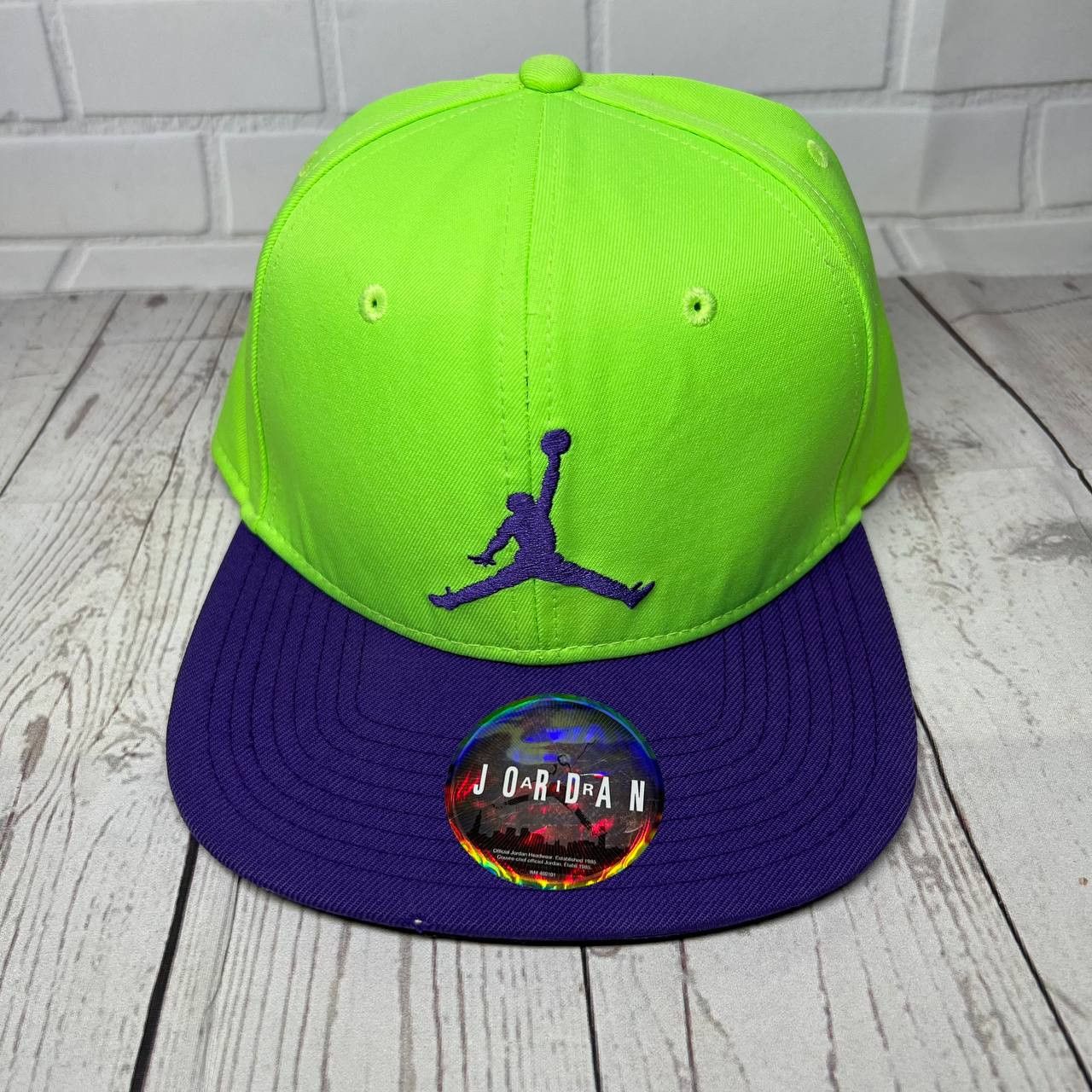 Jordan Brand Air Jordan True Jumpman Hat Snapback Cap Green Blue Men ...