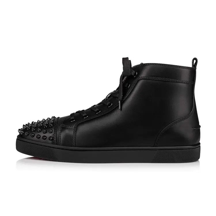 Christian Audigier o1s1wg110924 Lou Spikes Orlat High Sneakers in Black Size US 9 / EU 42 - 3 Thumbnail