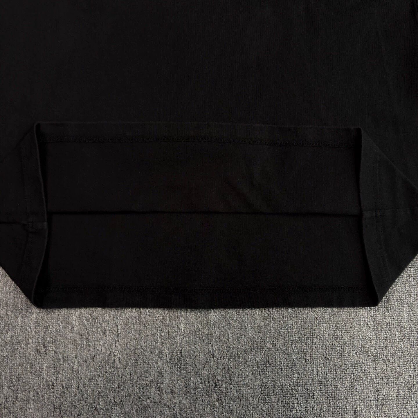 Balenciaga Balenciaga WMN Phantom Overlap Logo Black Tee 1 NM Size S / US 4 / IT 40 - 8 Thumbnail
