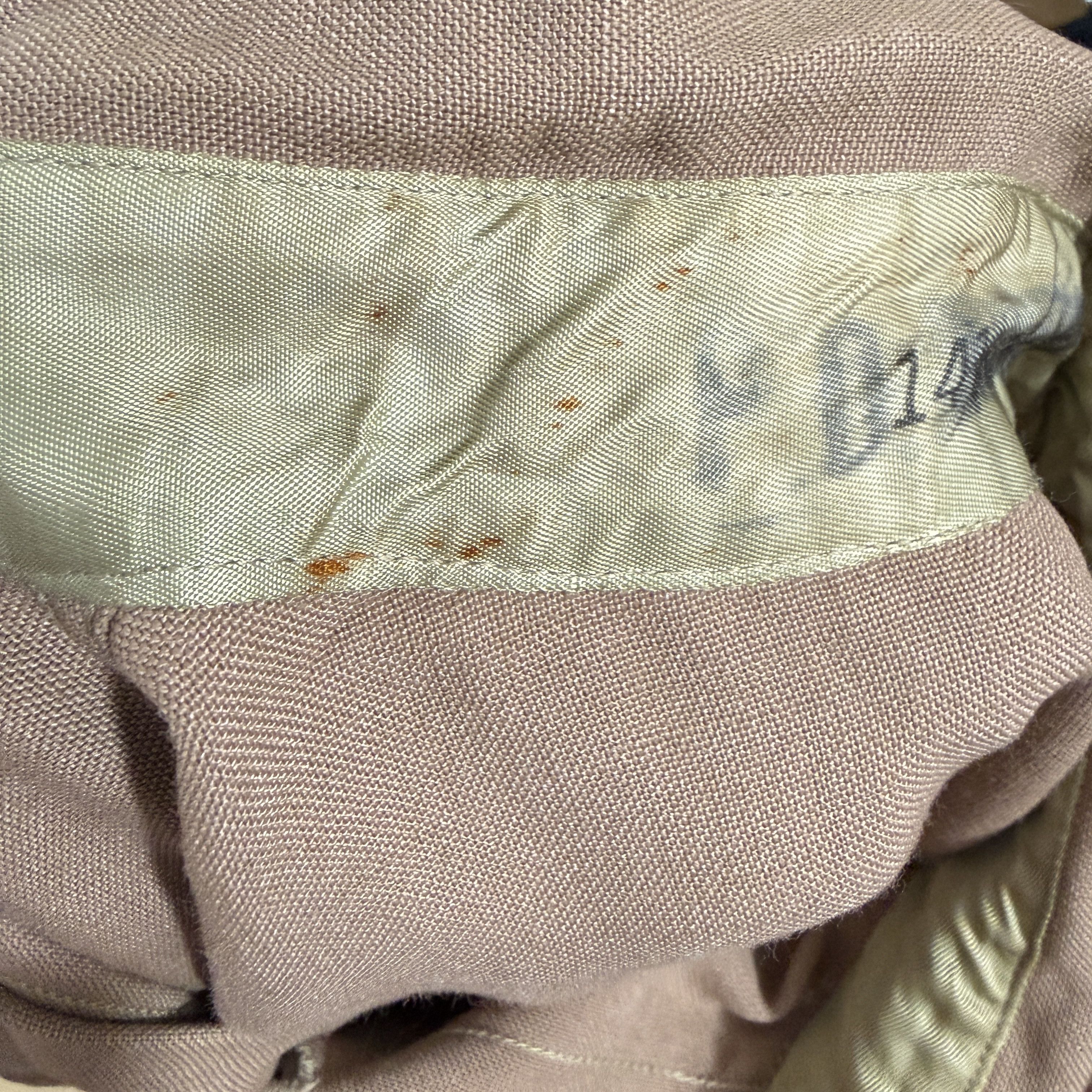 Vintage 1950s Tan Military Mohair Blend Field Shirt Size US M / EU 48-50 / 2 - 14 Thumbnail