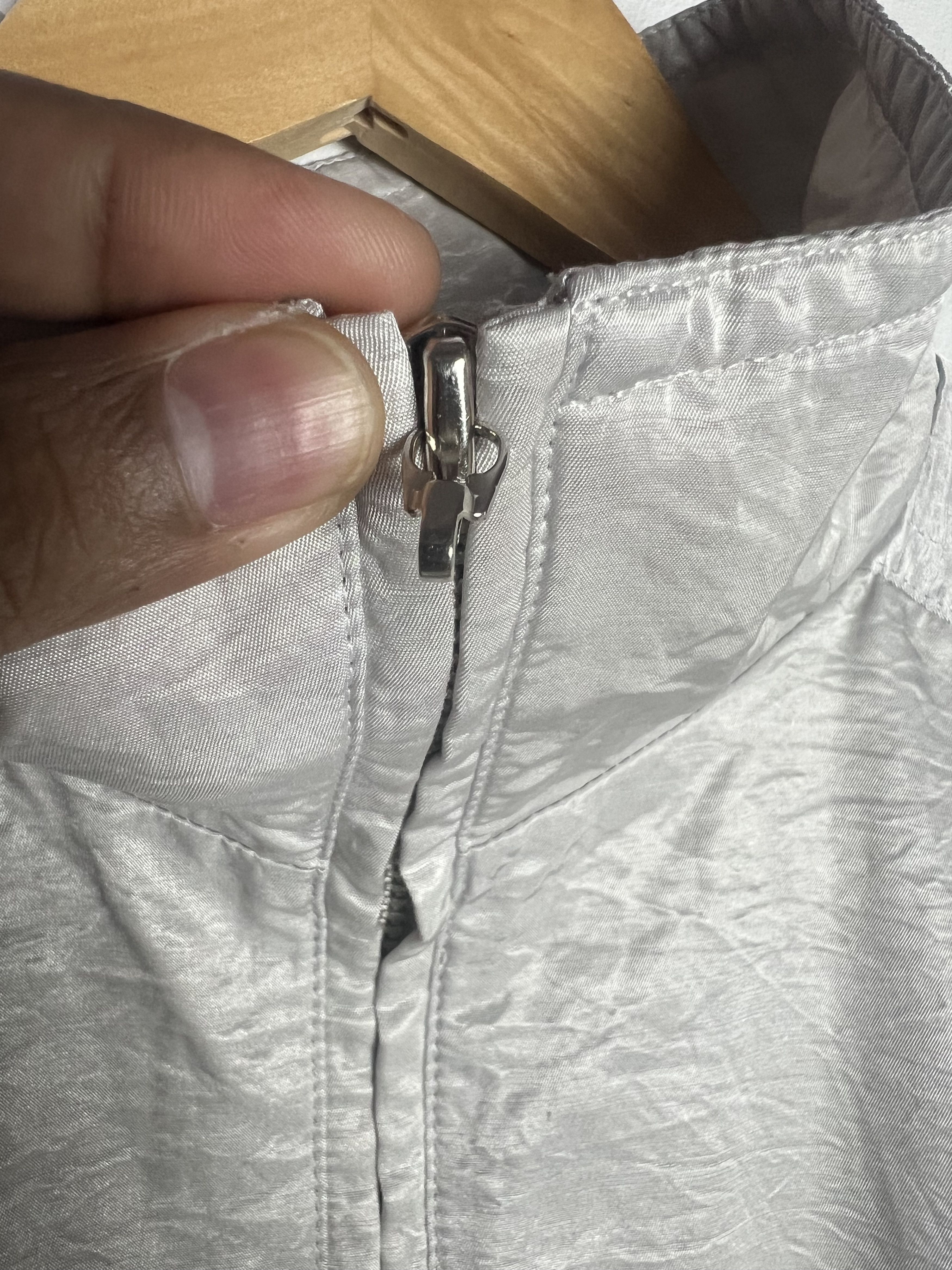 Courreges Vintage Courreges Paris Sport Future Silver Jacket Size US L / EU 52-54 / 3 - 10 Thumbnail
