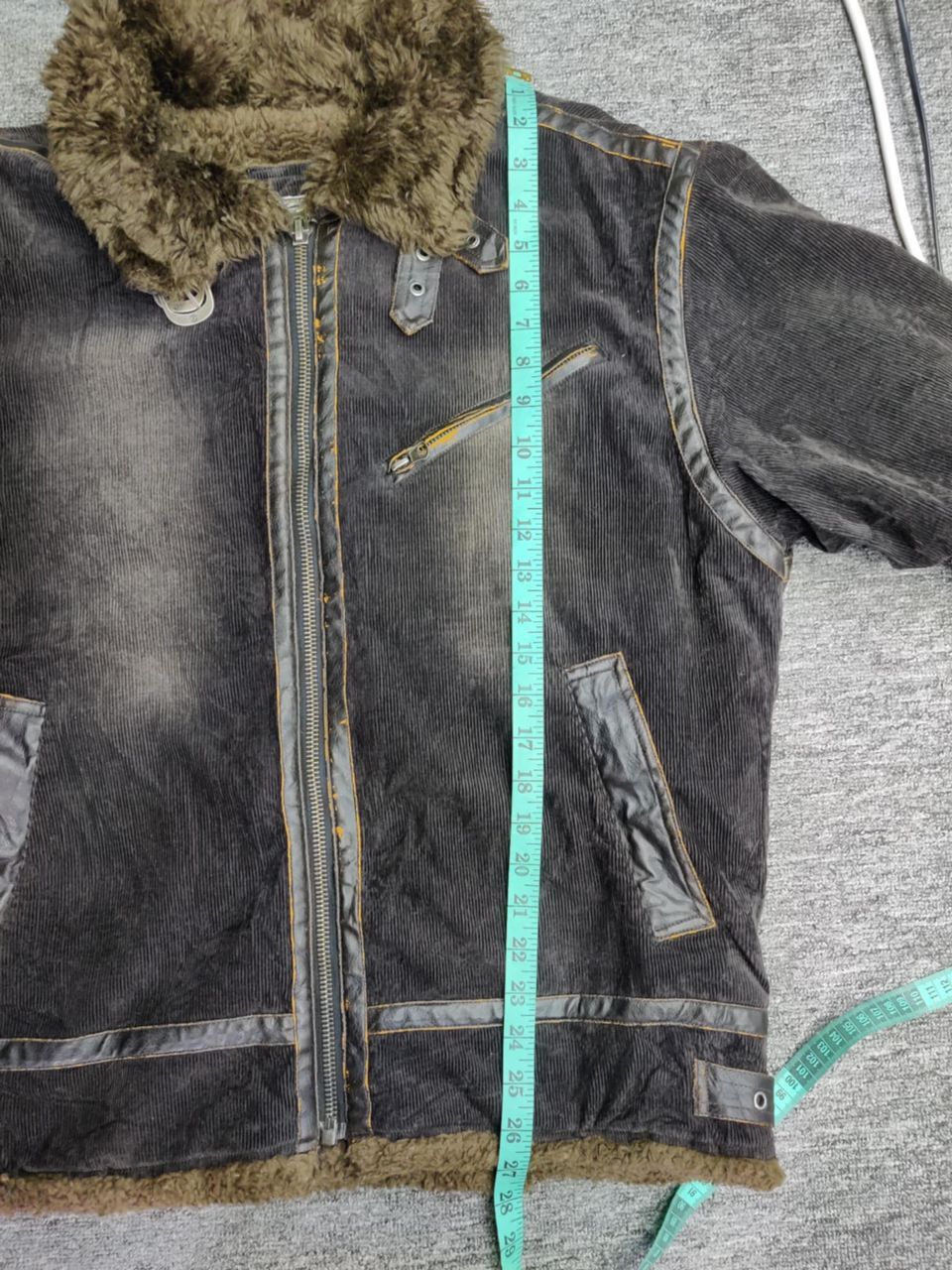 Vintage Vintage Dog House Corduroy Shearling Fur Jacket Size US L / EU 52-54 / 3 - 16 Thumbnail