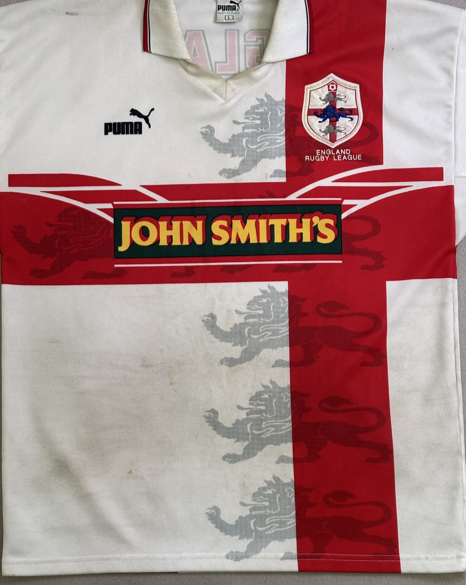 Puma England Rugby World Cup 1995 Puma John Smith's size L Size US L / EU 52-54 / 3 - 6 Thumbnail
