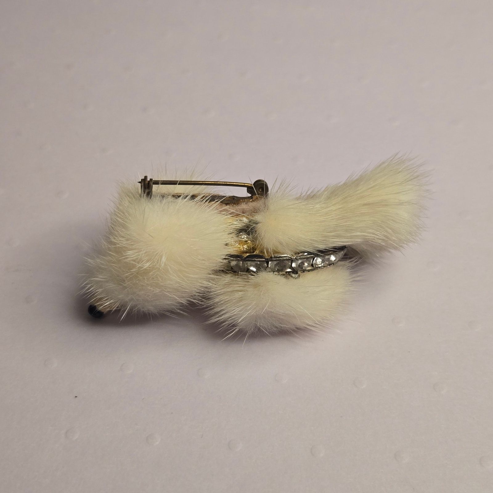 Vintage Vintage 1950s Genuine Mink Fur Poodle Brooch - Kitsch MCM Size ONE SIZE - 7 Thumbnail