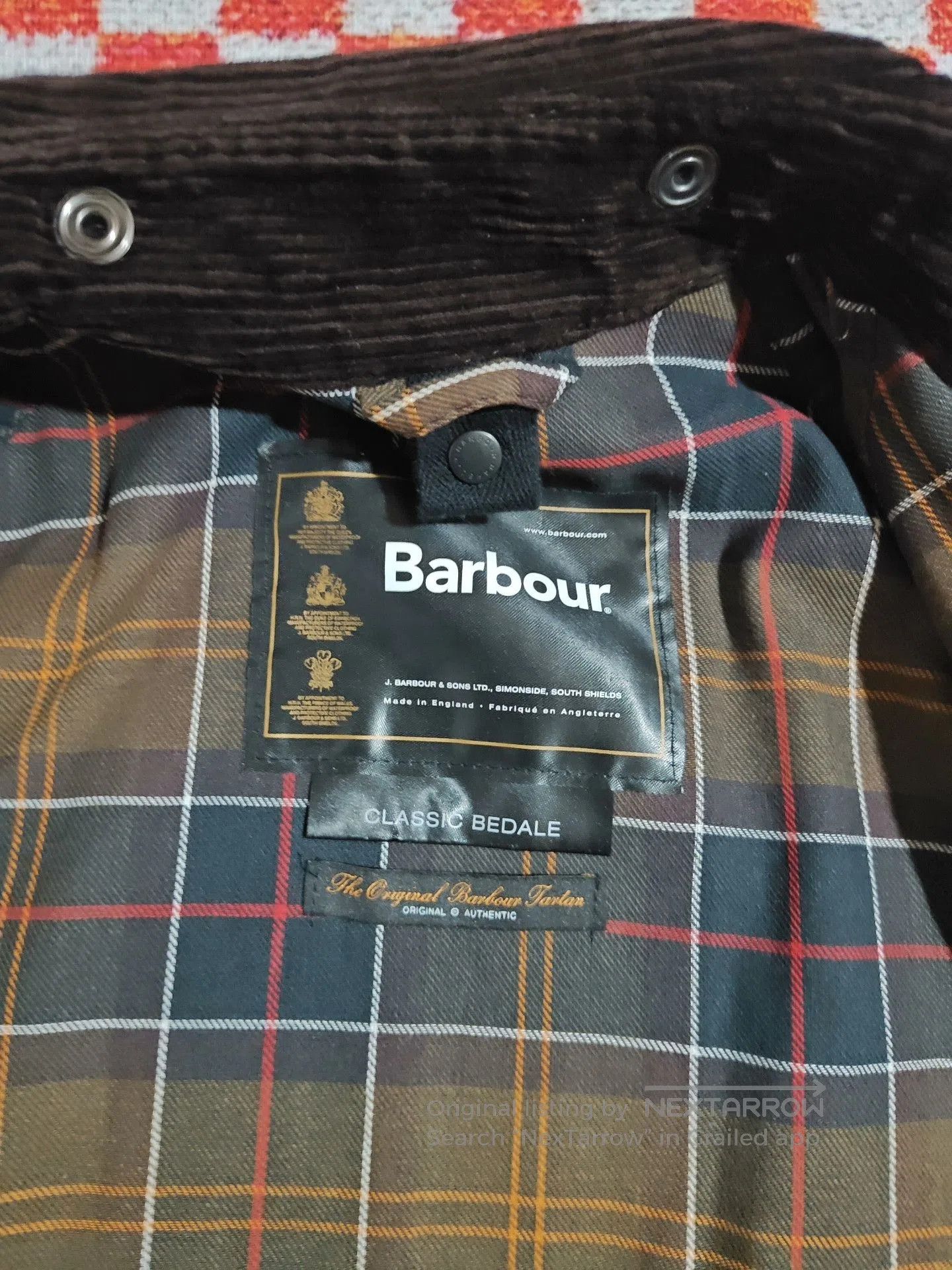 Barbour Barbour Classic Bedale Waxed Jacket. Size US M / EU 48-50 / 2 - 4 Thumbnail