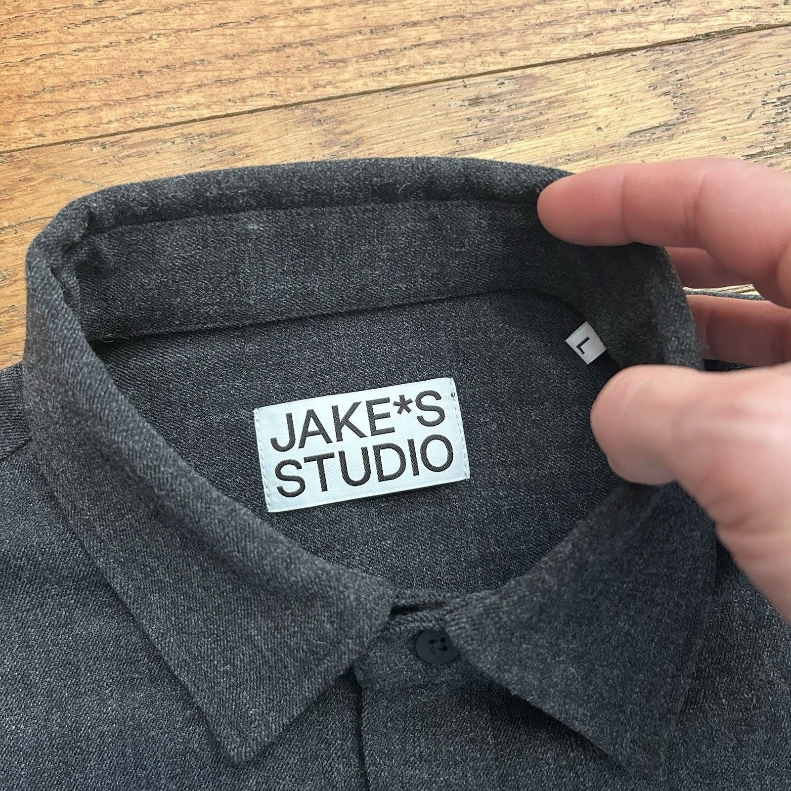 Other Jake*s Studio Heavyweight Casual Flannel Button Up Shirt Size US L / EU 52-54 / 3 - 2 Thumbnail