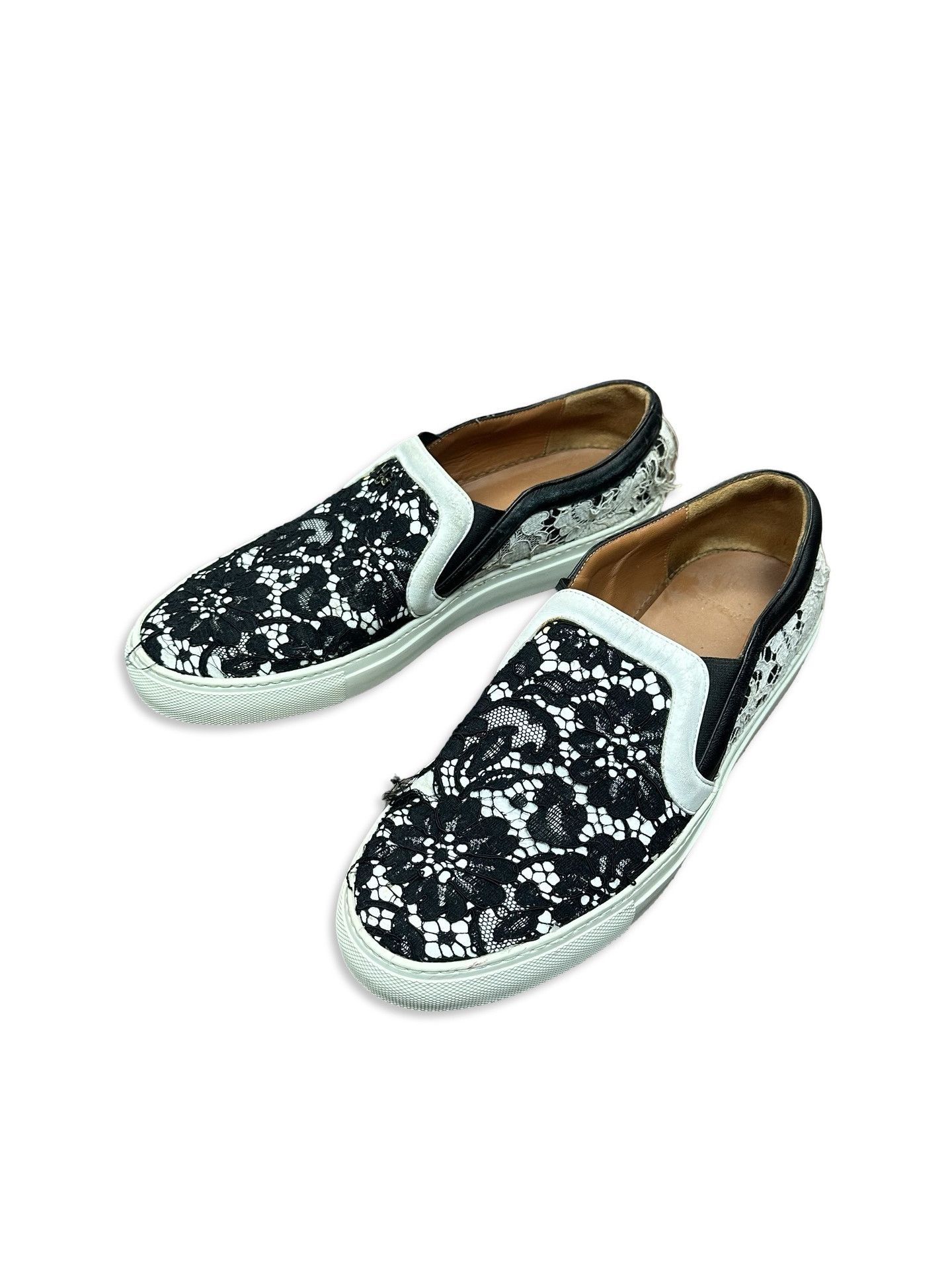 Givenchy Givenchy Slip on lace shoes Size US 7 / EU 40 - 1 Thumbnail