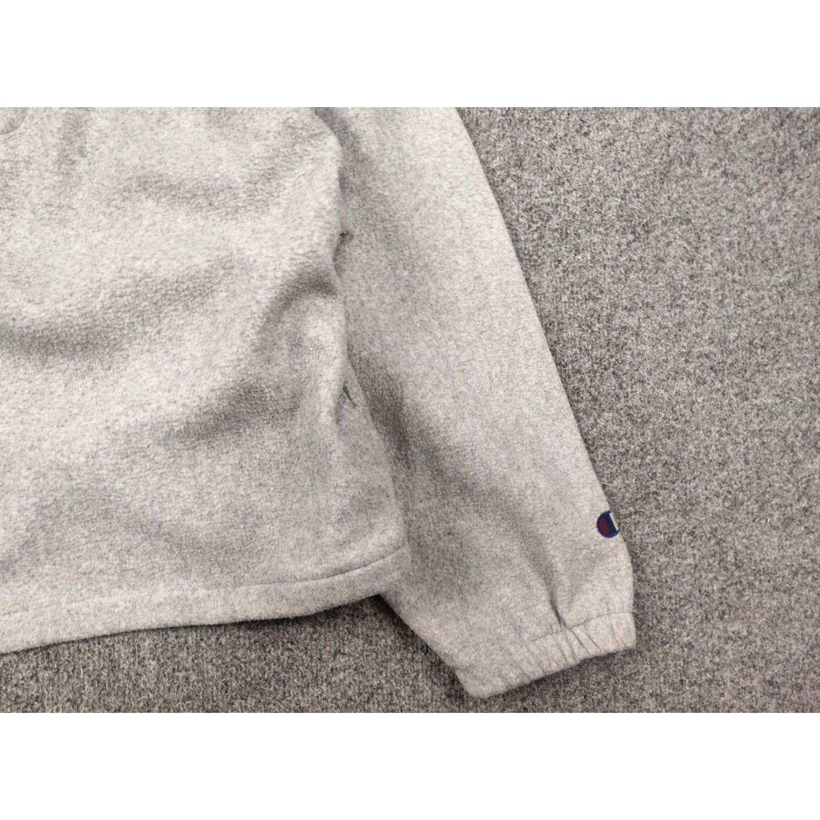Champion VINTAGE Champion Olympic USA Pullover Sweatshirt Gray Fleece XL Men Size US XL / EU 56 / 4 - 3 Thumbnail