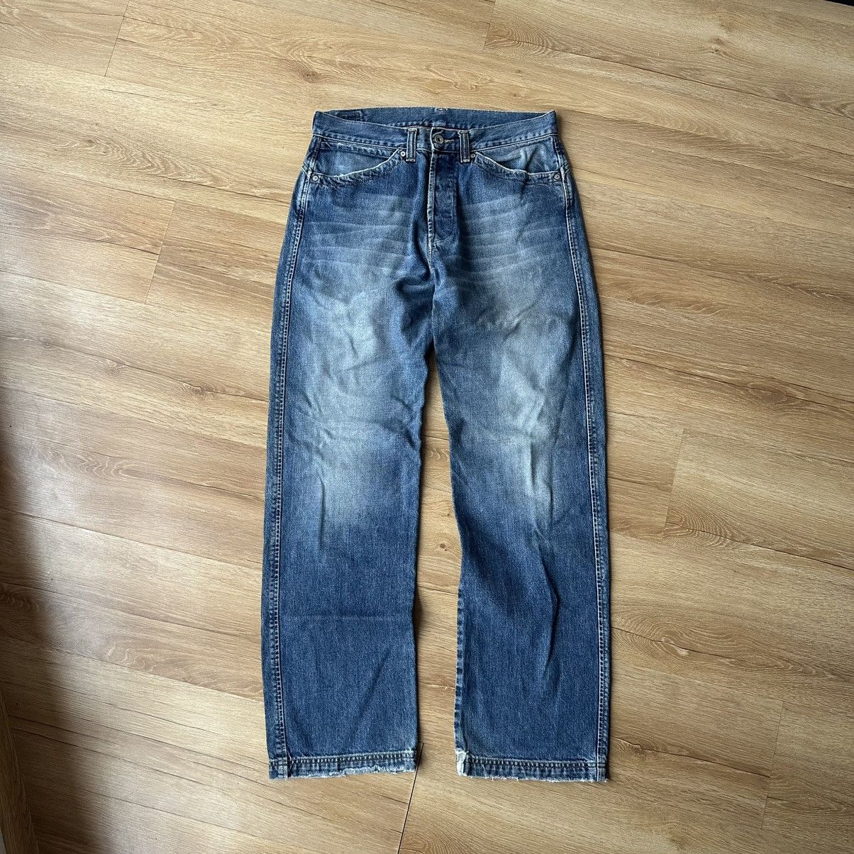 Big Star Big Star BowBack distressed denim pants ifsixwasnine y2k Size US 32 / EU 48 - 4 Thumbnail