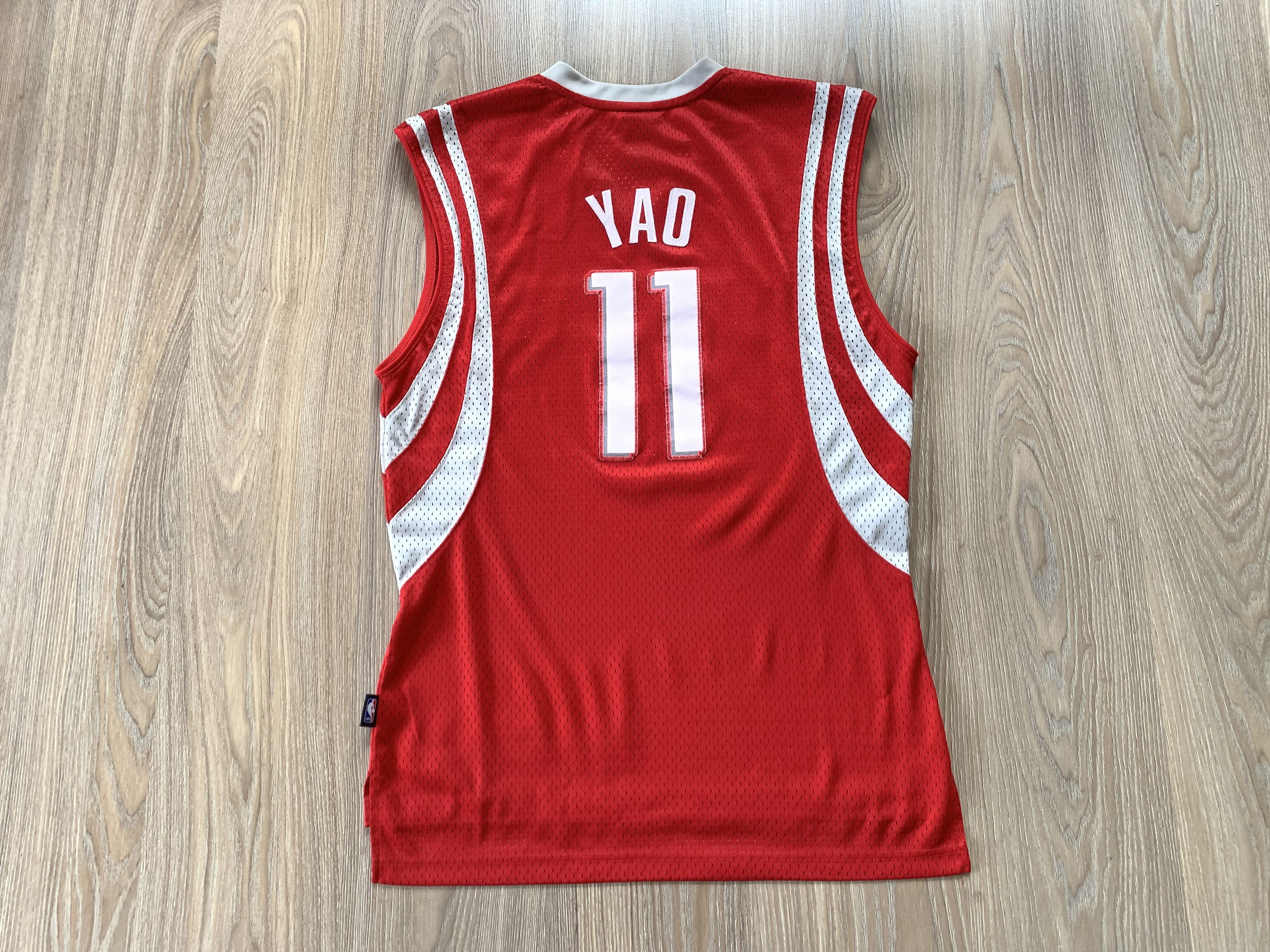 Adidas × NBA × Vintage Vintage Adidas Houston Rockets Yao Ming #11 Jersey Size US S / EU 44-46 / 1 - 7 Thumbnail