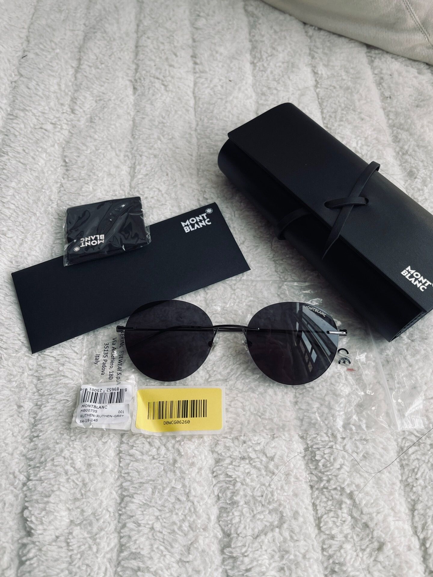 Montblanc Montblanc Circular Ultra-Light Sunglasses Size ONE SIZE - 1 Thumbnail