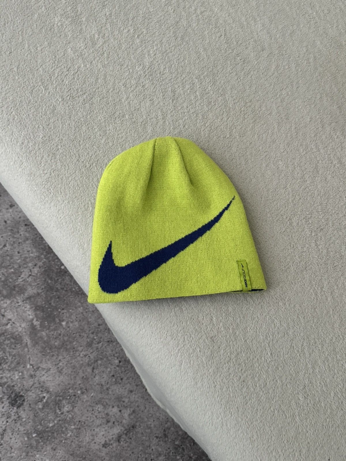 Nike × Vintage Vintage Nike Golf reversible big swoosh logo Y2K hat cap Size ONE SIZE - 1 Thumbnail