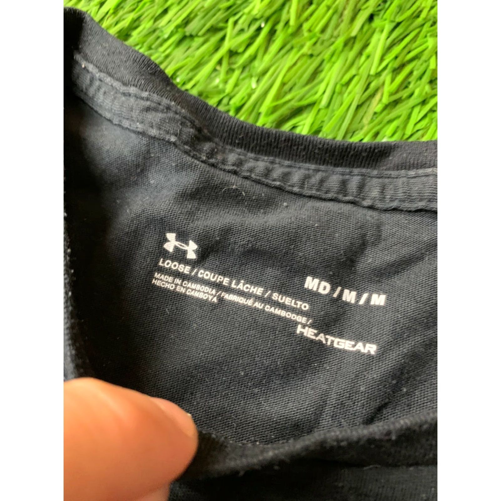 Under Armour Under Armour Mens Training Compression Shirt Jersey T-Shirt M Black Short Sleeve Activewear CrossFit HeatGear Men's Size M Size US M / EU 48-50 / 2 - 4 Thumbnail
