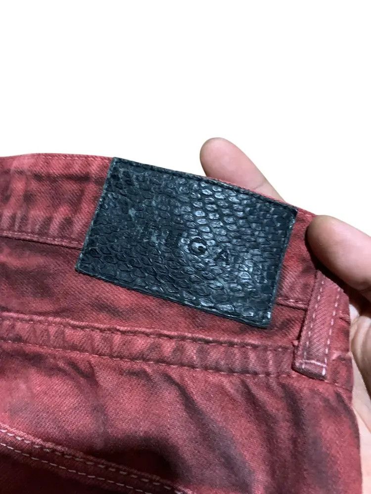 GOSTAR DE FUGA FUGA japan gothic bloody red flared jeans Size US 30 / EU 46 - 10 Thumbnail