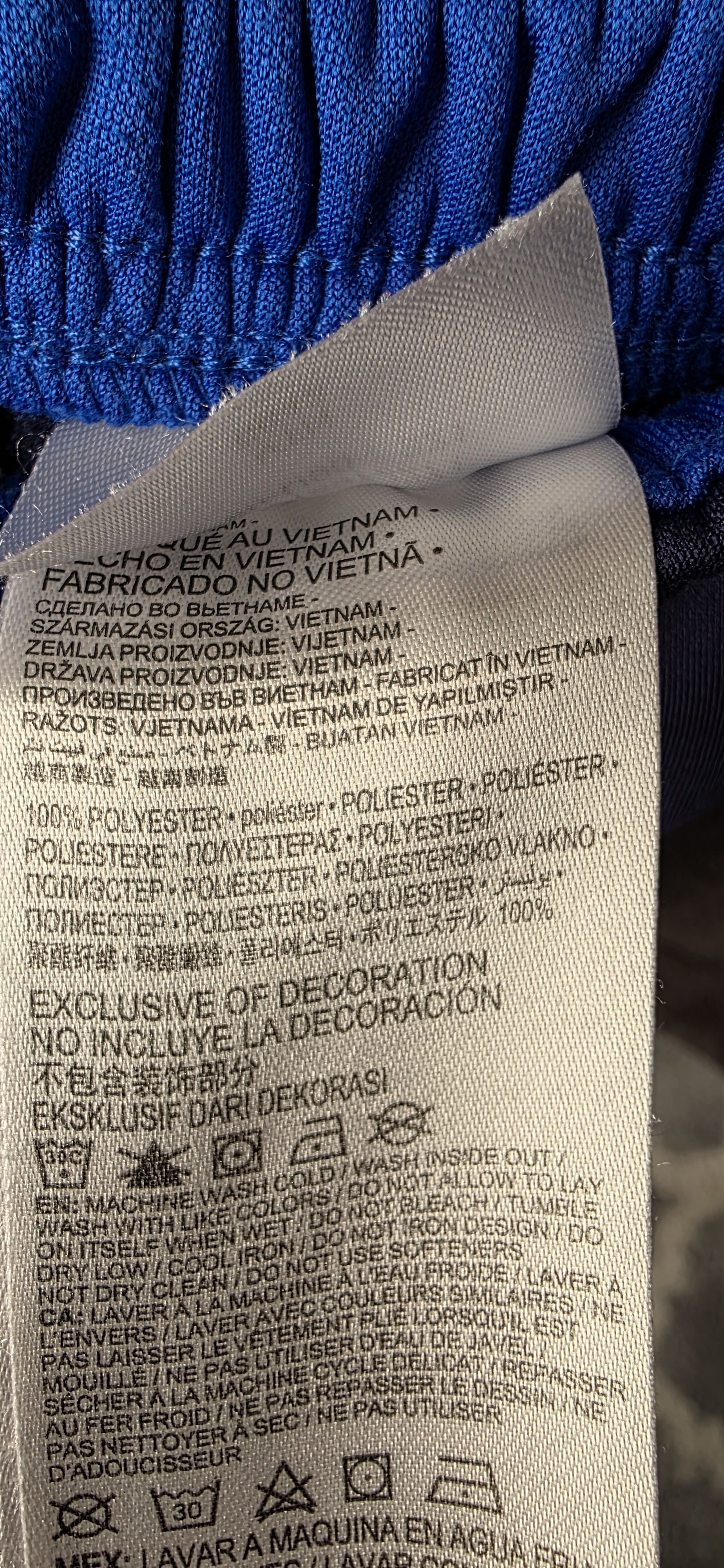 Nike Nike Baby Navy Logo Dri-Fit Athletic Pants Size 24 Months Size US 26 / EU 42 - 7 Thumbnail