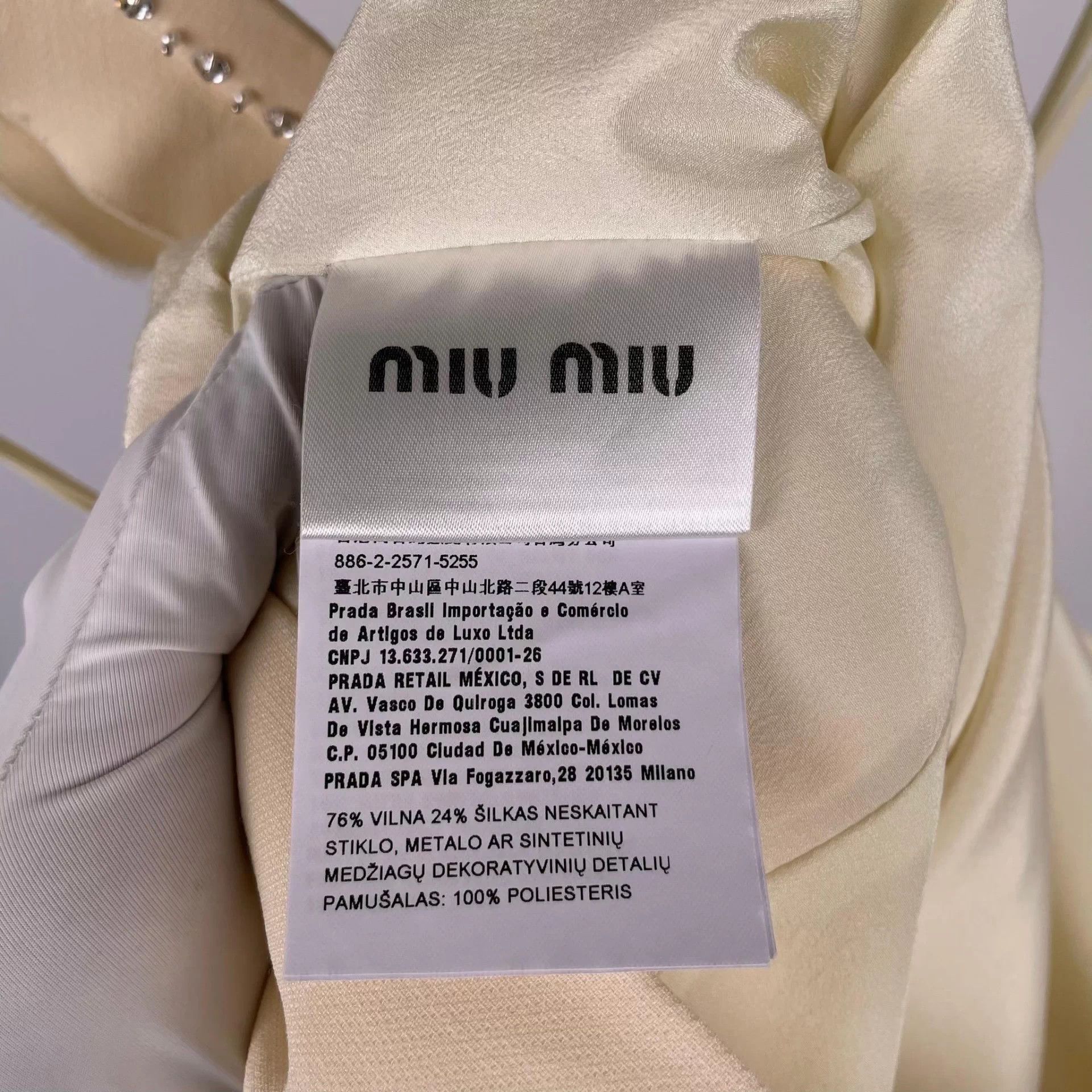 Miu Miu MIU MIU crystal-embellished cami dresses 38 Size XS / US 0-2 / IT 36-38 - 4 Thumbnail