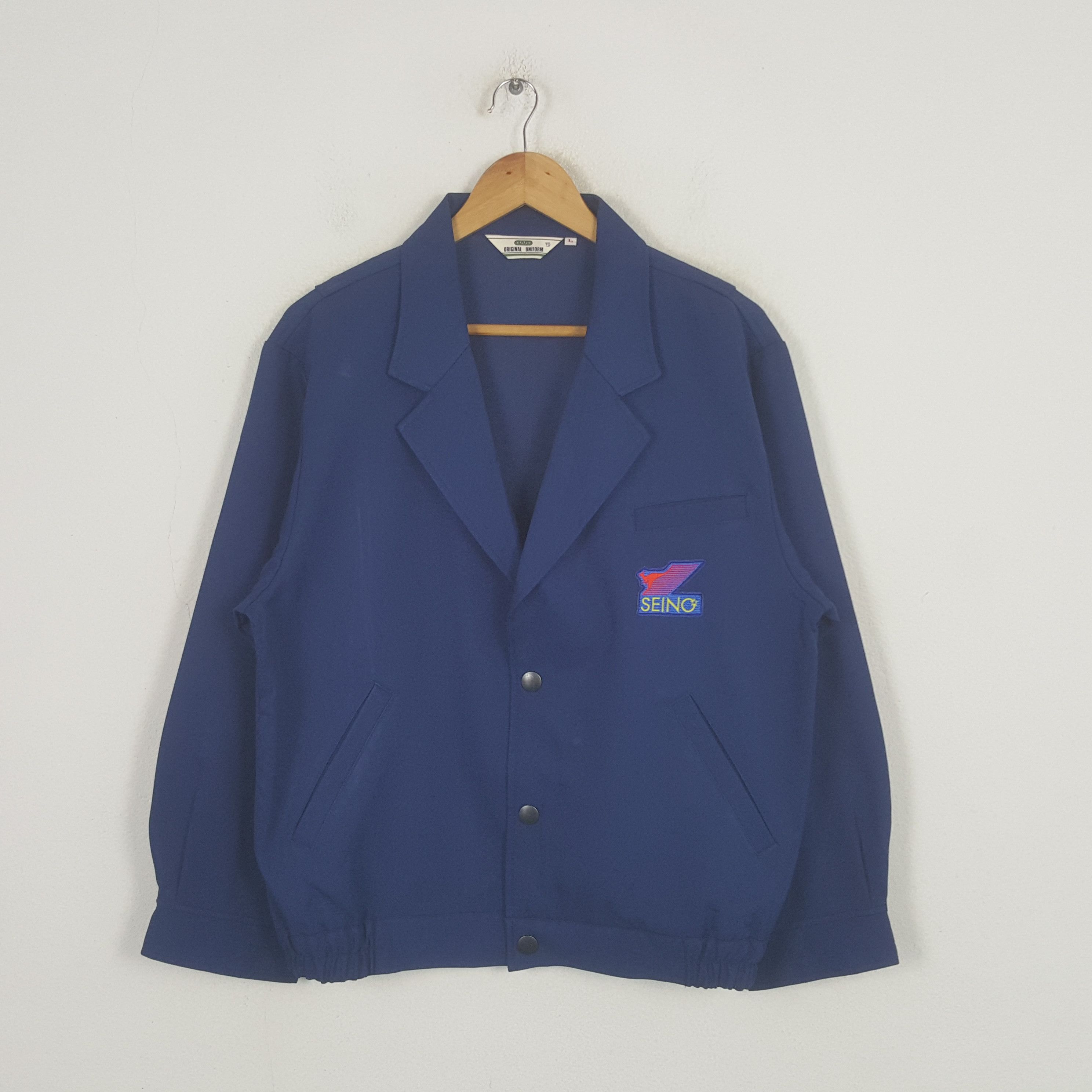 Japanese Brand Vintage Seino Japanese Transport Work Jacket C300N7 Size US M / EU 48-50 / 2 - 1 Thumbnail
