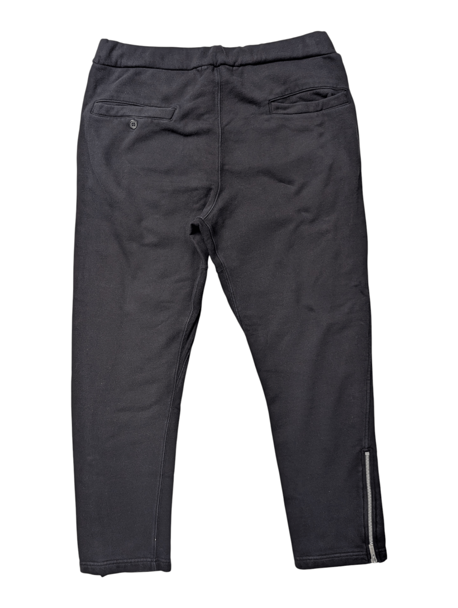 CABANE de ZUCCa Cabane De Zucca Black Joggers With Zipper Ends Size US 32 / EU 48 - 2 Thumbnail