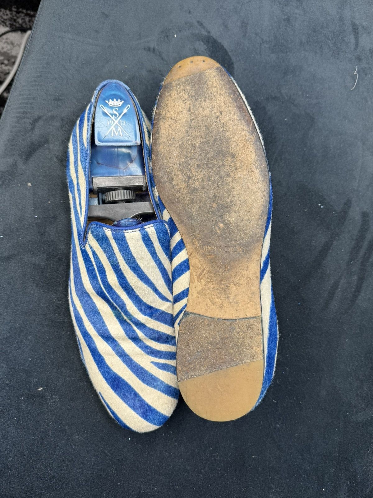 Jimmy Choo Jimmy Choo Zebra Loafers UK 9 Size US 9 / EU 42 - 7 Thumbnail