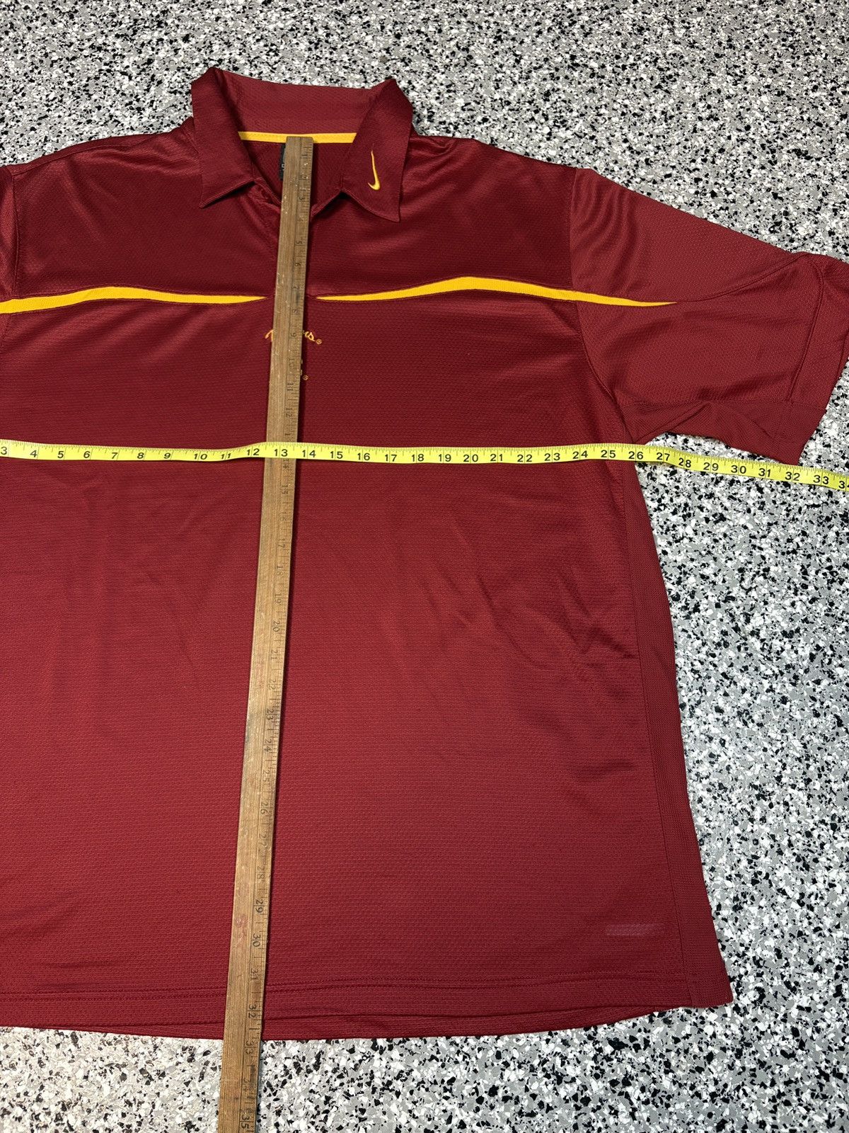 NCAA Vintage 1990s Nike USC Trojans Golf Polo Tee Size XXL 0539 Size US XL / EU 56 / 4 - 5 Thumbnail