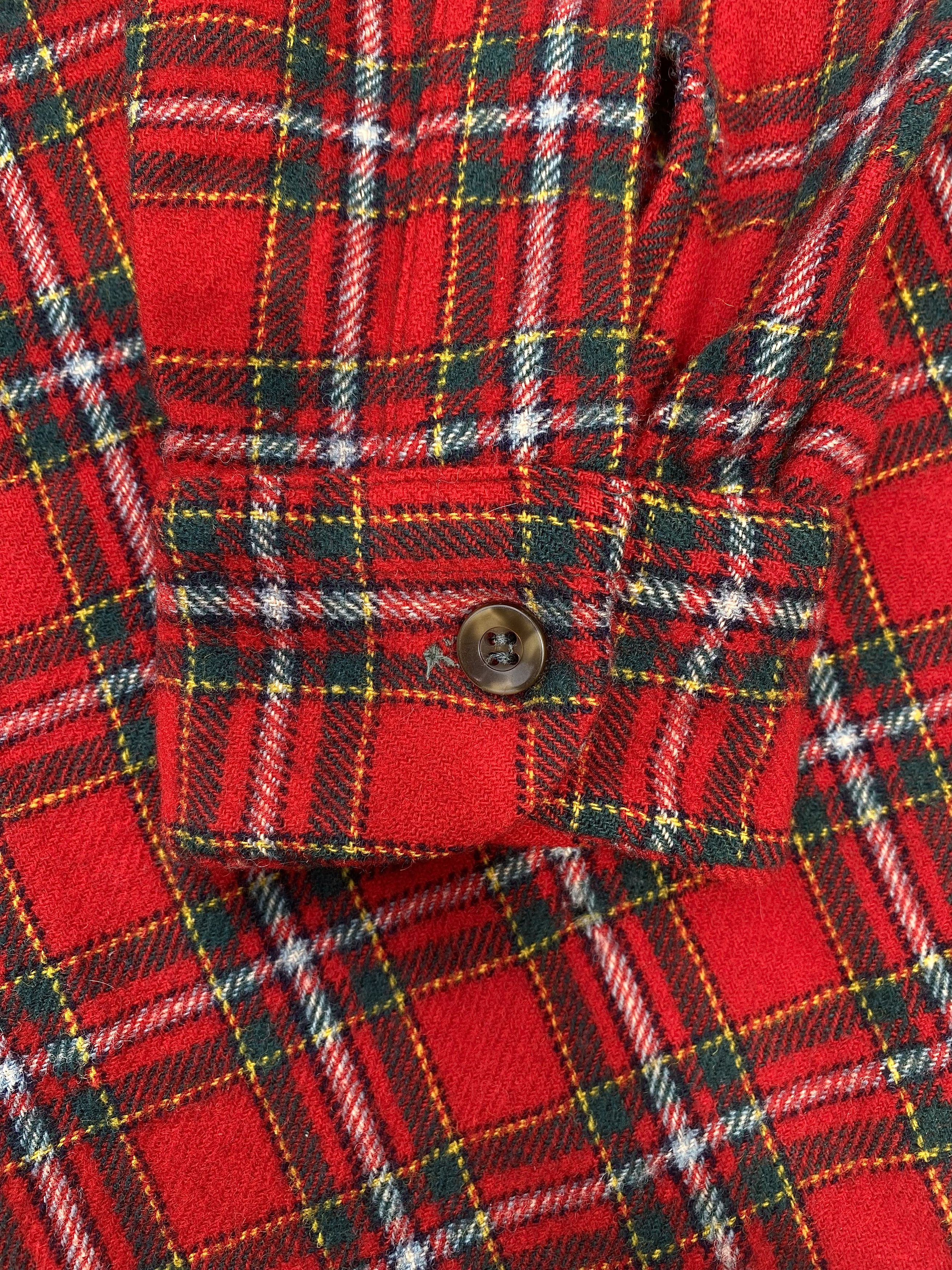 Pendleton × Vintage Vintage 60's Pendleton plaid flannel shirt Size US M / EU 48-50 / 2 - 3 Thumbnail