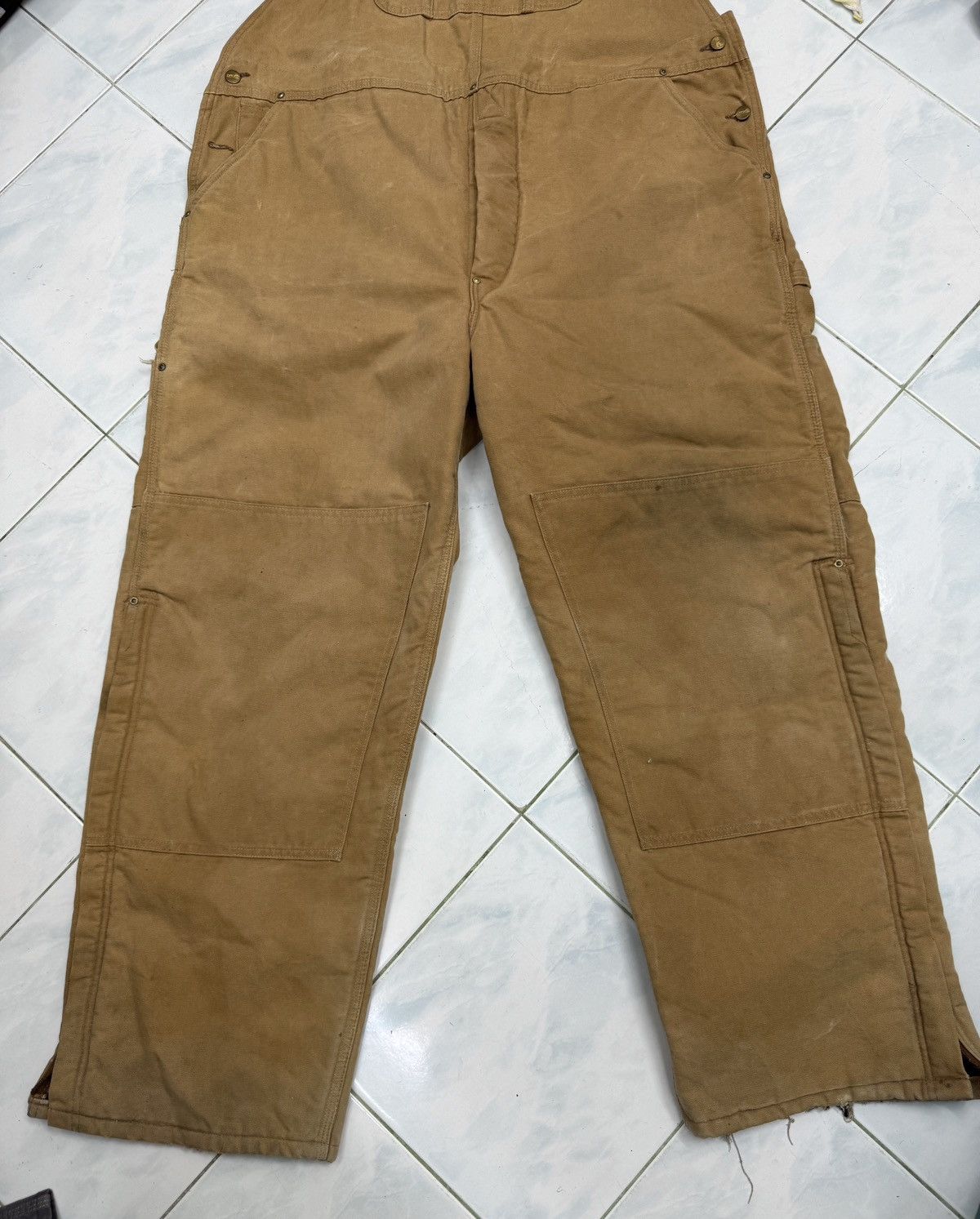 Carhartt 🔥🔥🔥ARCHIVE VINTAGE CARHARTT JUMPSUIT/OVERALL SIZE XL Size US 44 / EU 60 - 4 Thumbnail