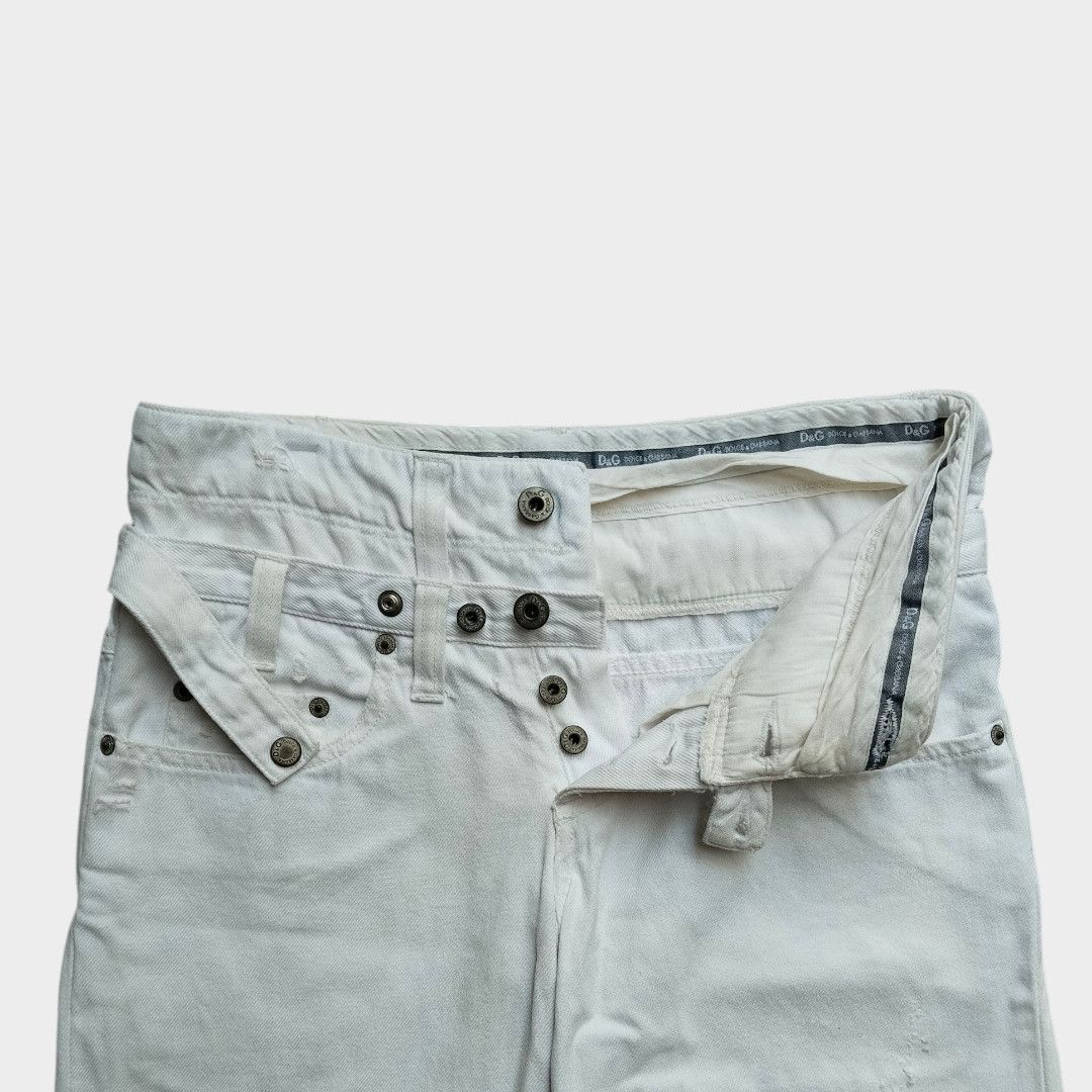 Dolce & Gabbana Dolce & Gabbana double waist distressed jean Size US 28 / EU 44 - 4 Thumbnail