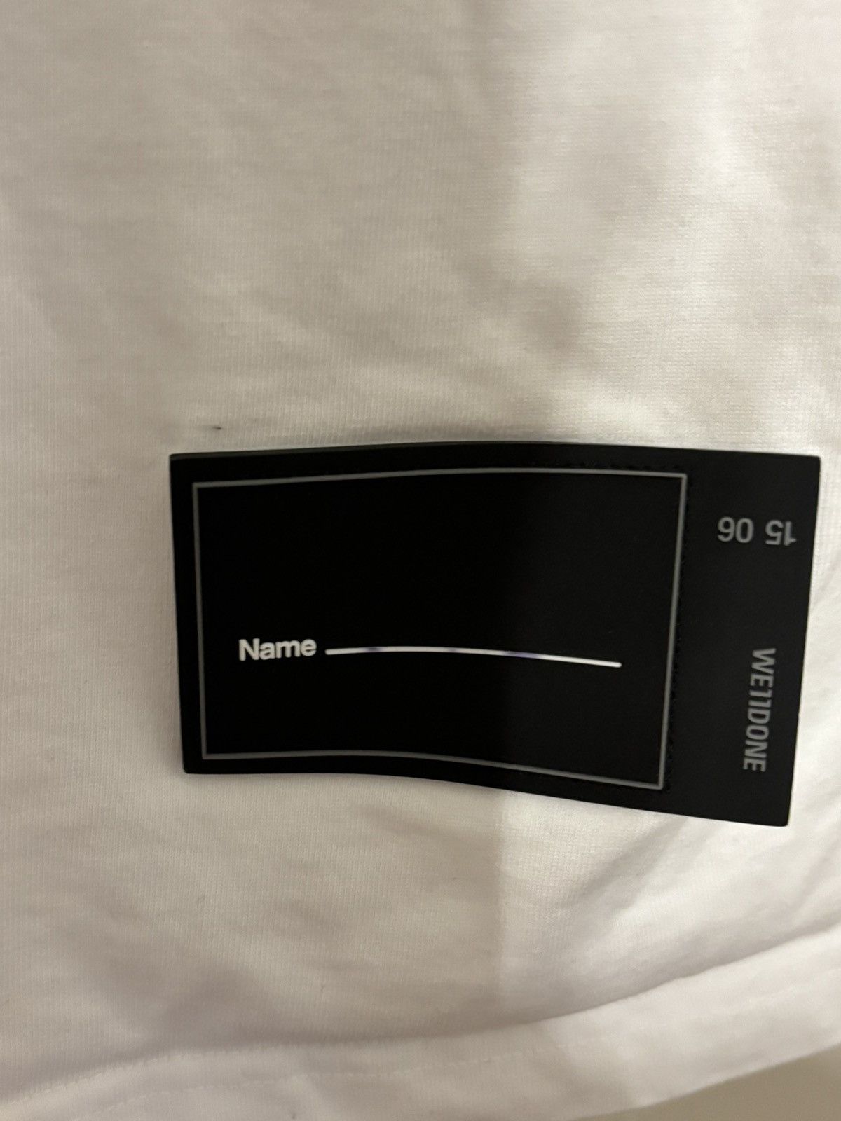 WE11DONE The reflective tee Size US L / EU 52-54 / 3 - 4 Thumbnail