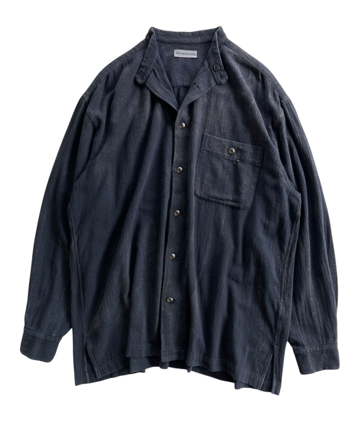 Issey Miyake Archive❗️Issey Miyake Men Abstract Oversize Avantgarde Shirt Size US L / EU 52-54 / 3 - 1 Thumbnail