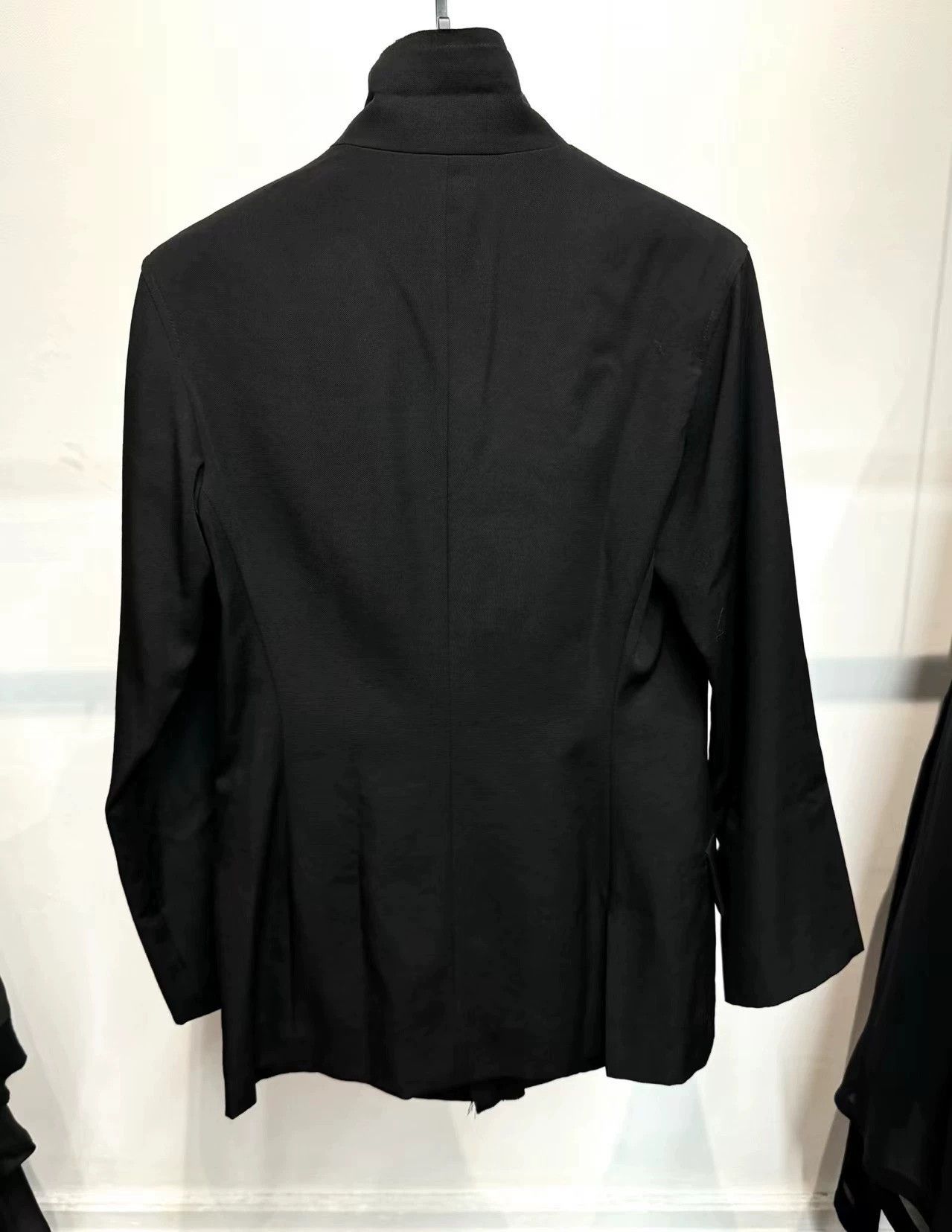 Yohji Yamamoto Yohji Yamamoto 2015 AW Stand Collar Wool Blazer Size 1 Size S / US 4 / IT 40 - 7 Thumbnail