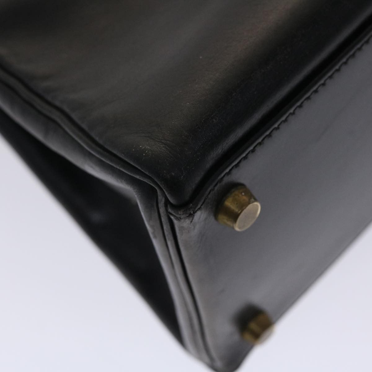 Hermes HERMES Kelly 32 Hand Bag Leather Black Size ONE SIZE - 15 Thumbnail