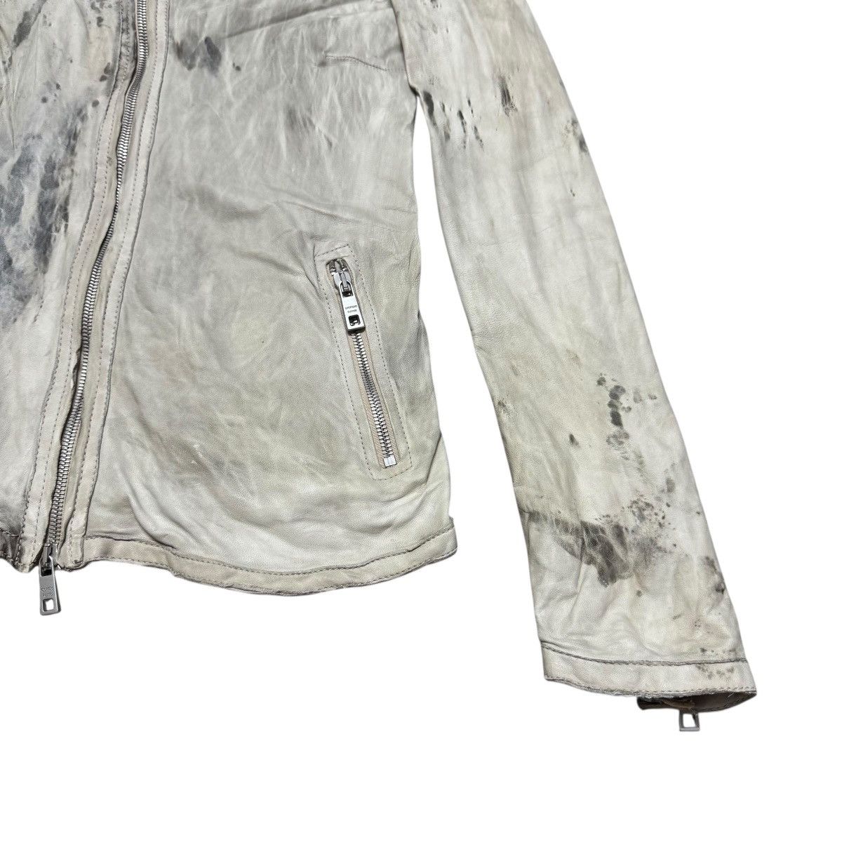 Giorgio Brato Giorgio Brato Brush Leather Jacket Size M / US 6-8 / IT 42-44 - 7 Thumbnail