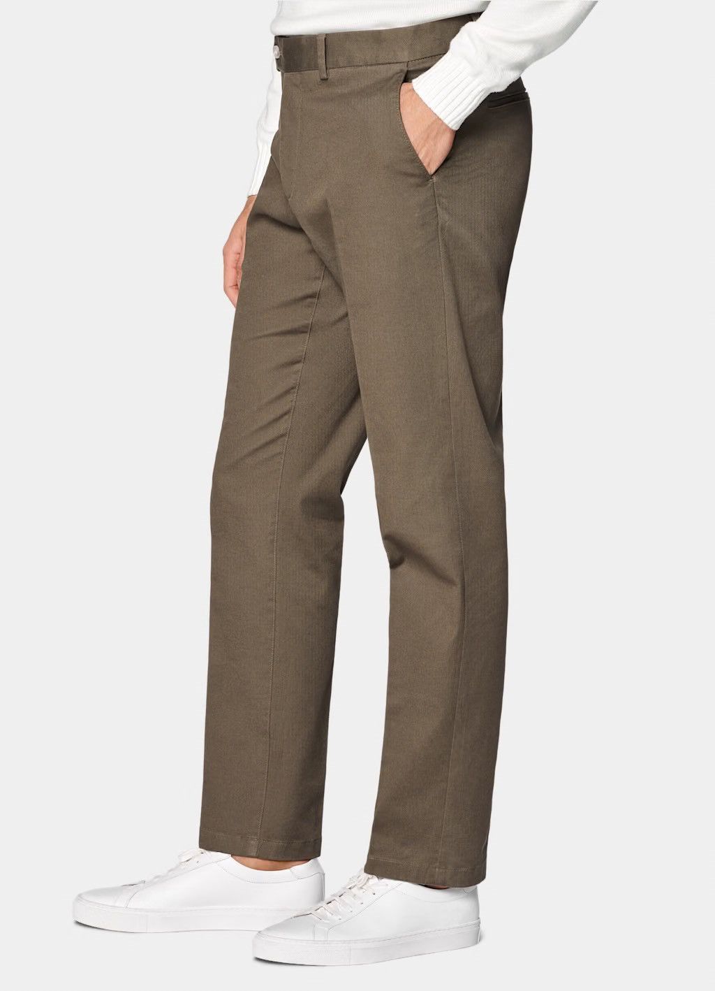 Suitsupply SuitSupply “Porto Novo” Slim Leg Straight Chinos Size US 32 / EU 48 - 10 Thumbnail