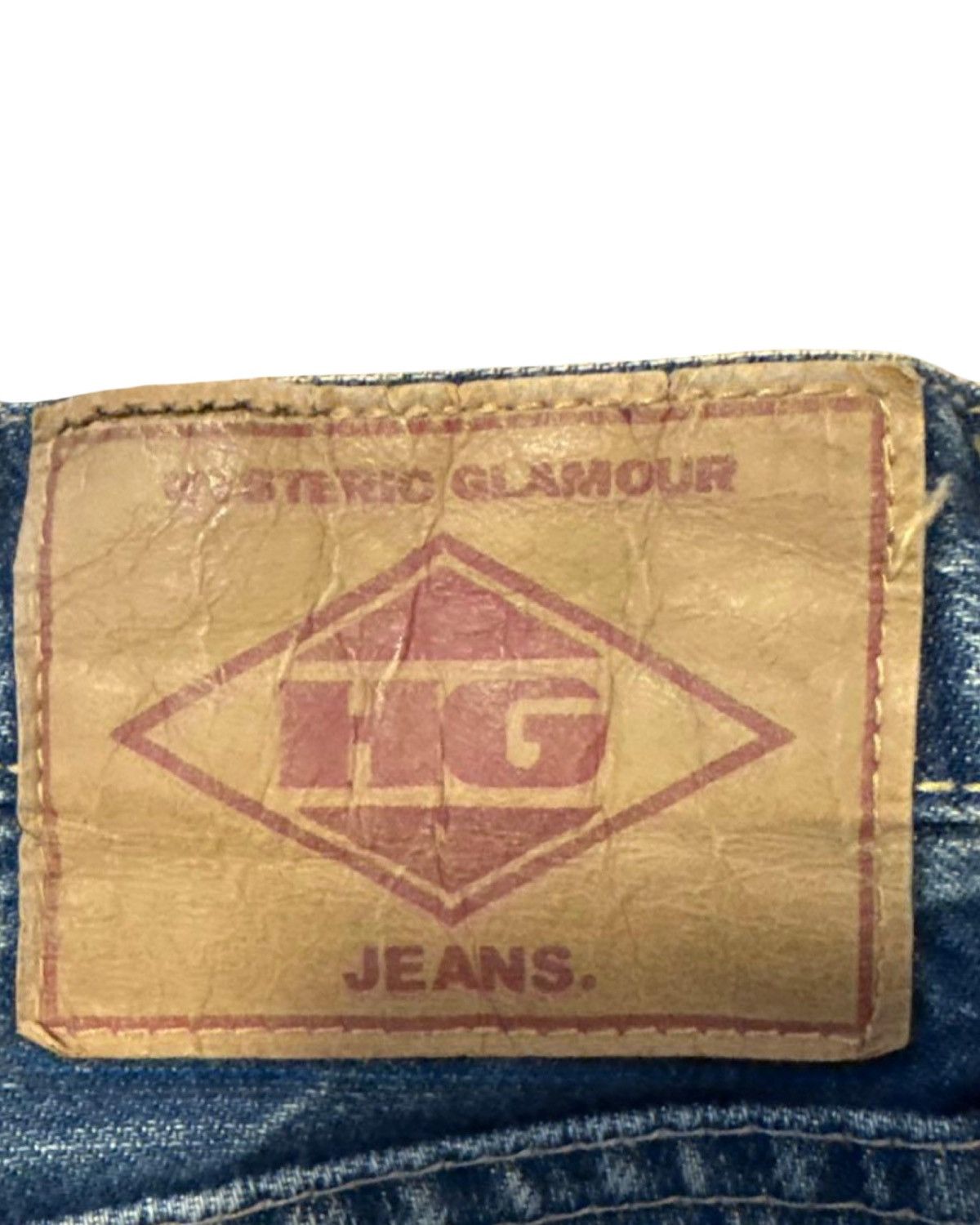 Hysteric Glamour Komado Patchwork Distressed Studded Denim Jeans Size US 30 / EU 46 - 5 Thumbnail