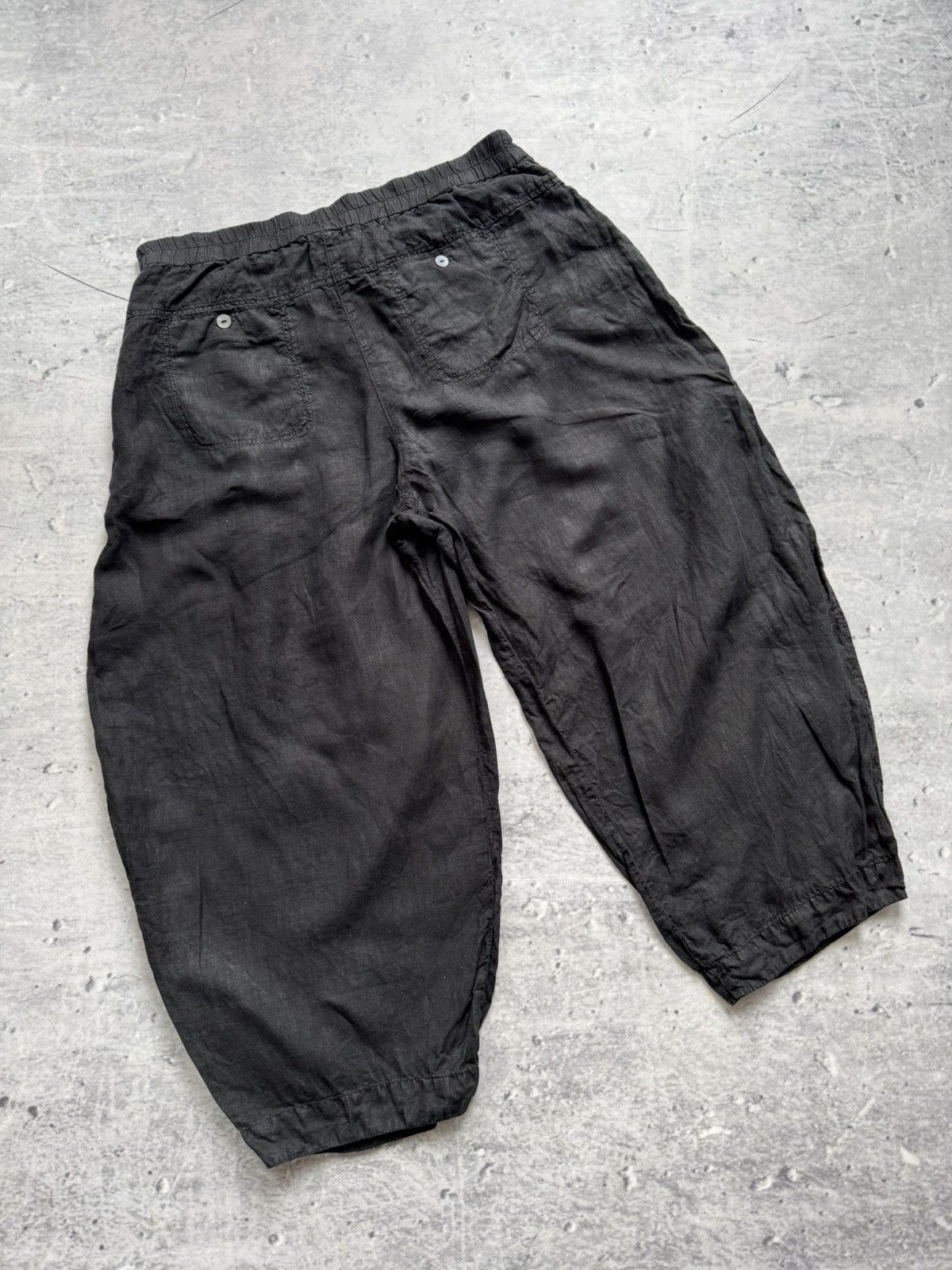 Designer × Japanese Brand × OSKA Oska vintage designer linen pants unisex Size 34" / US 12 / IT 48 - 2 Thumbnail