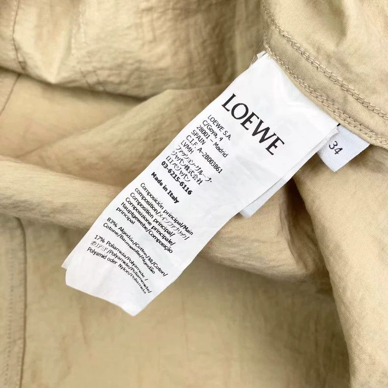 Loewe LOEWE Short-sleeved shirt with a bow tie Size XXS / US 00 / IT 34 - 4 Thumbnail