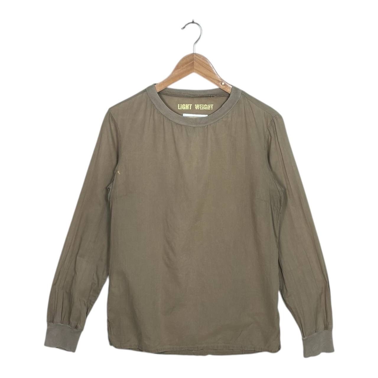 Maison Margiela MM6 Maison Margiela Archival Light Weight Top Brown Size 40 Size US S / EU 44-46 / 1 - 1 Thumbnail