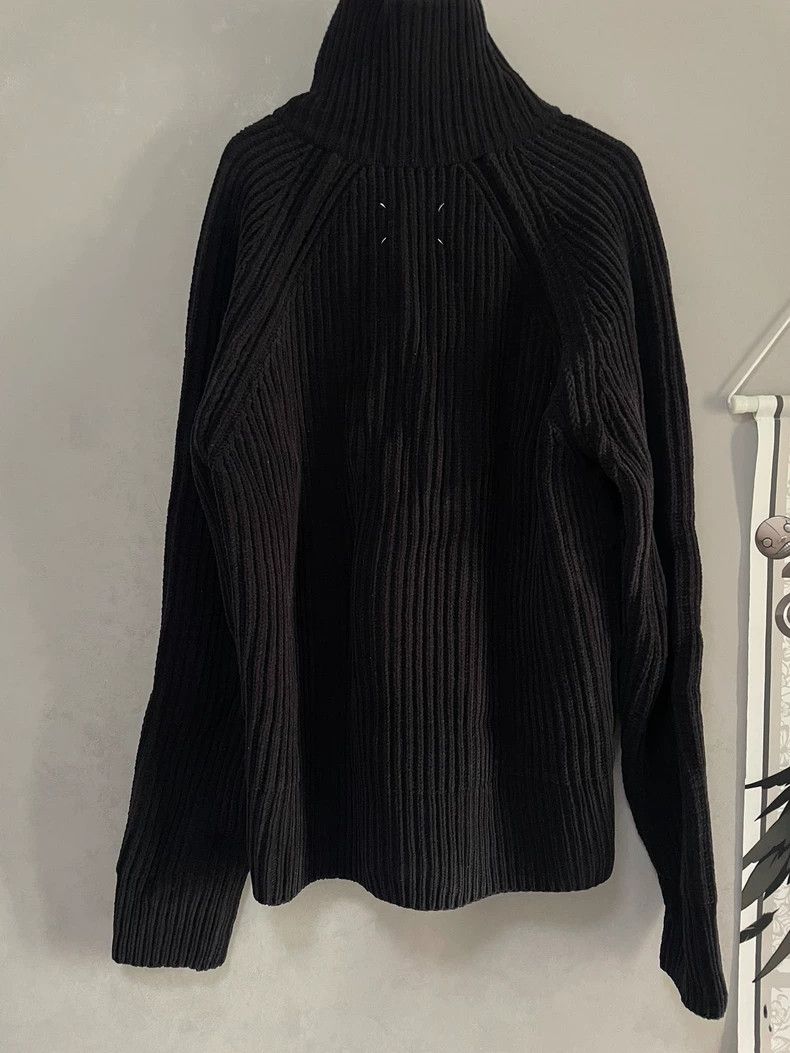 Maison Margiela Maison Margiela High-necked zipper cardigan knitted sweate Size US M / EU 48-50 / 2 - 2 Thumbnail
