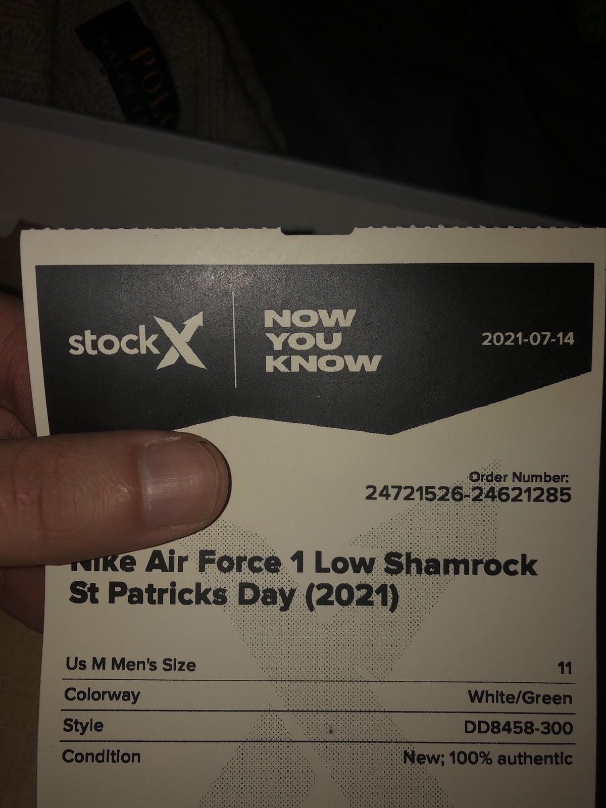 Nike Nike af1 low shamrock st patricks day Size US 11 / EU 44 - 10 Thumbnail