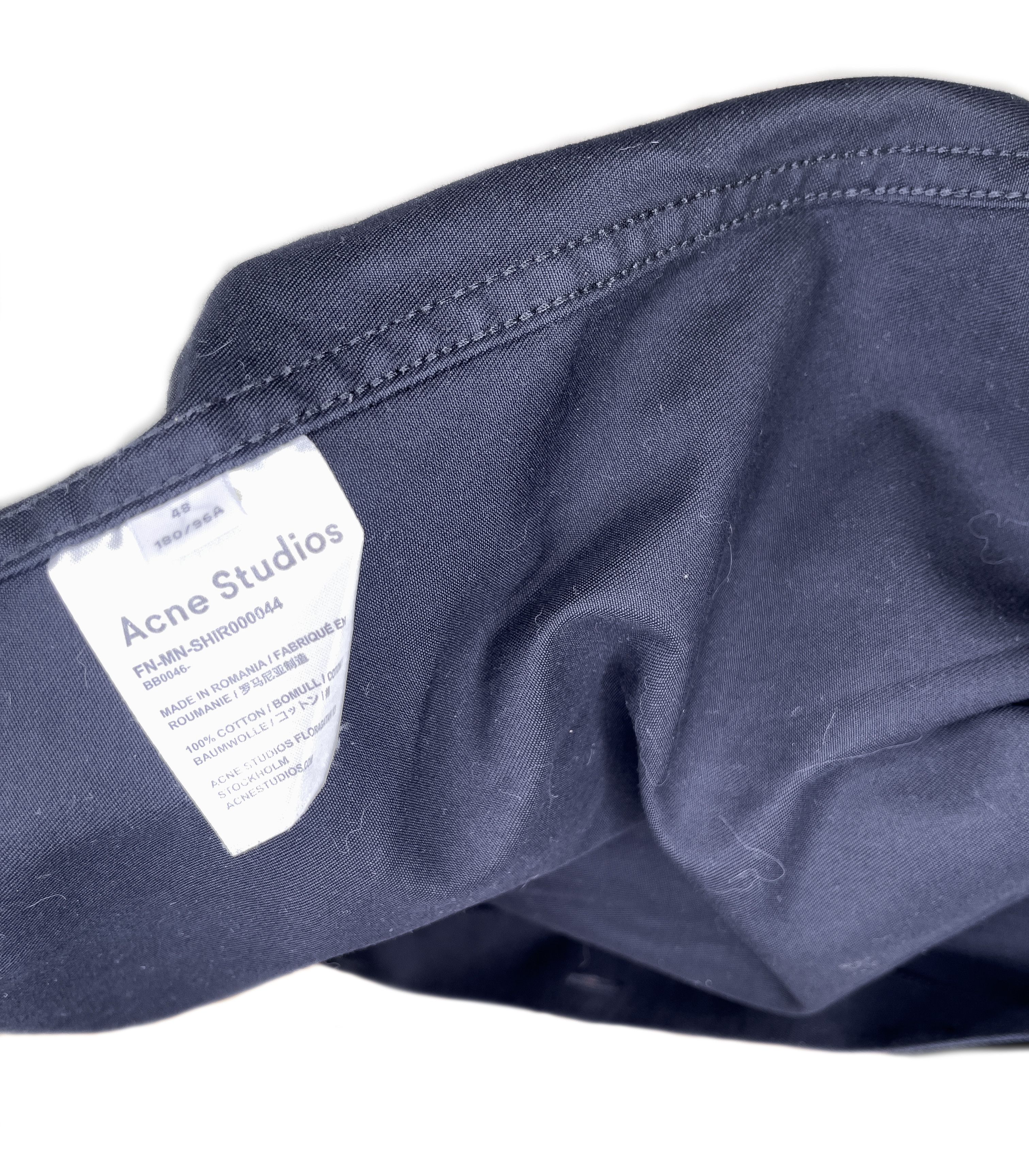Acne Studios Acne Studios Black Shirt Size US L / EU 52-54 / 3 - 4 Thumbnail