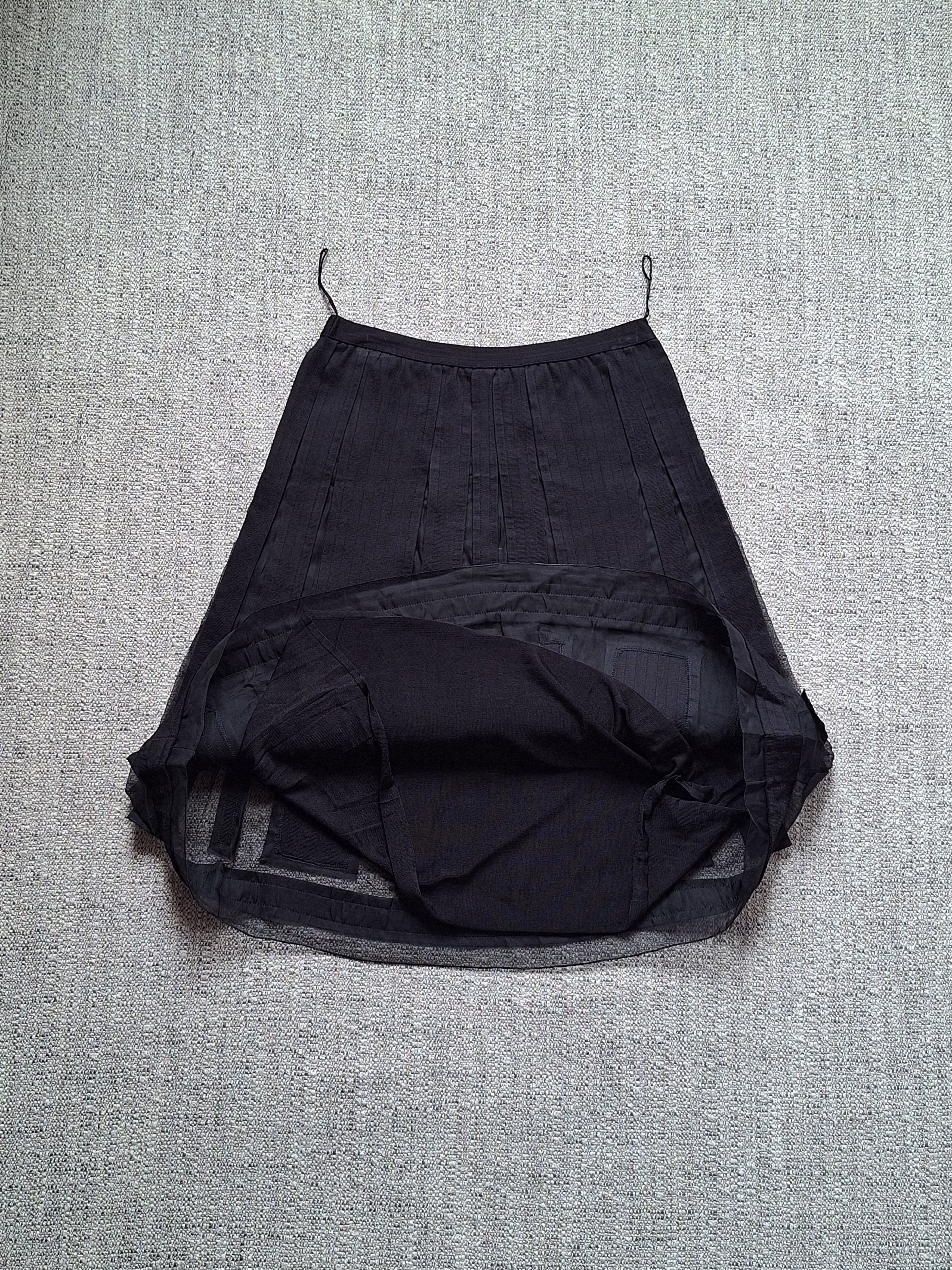 Chanel CHANEL / Black Skirt Size 36" / US 14 / IT 50 - 12 Thumbnail