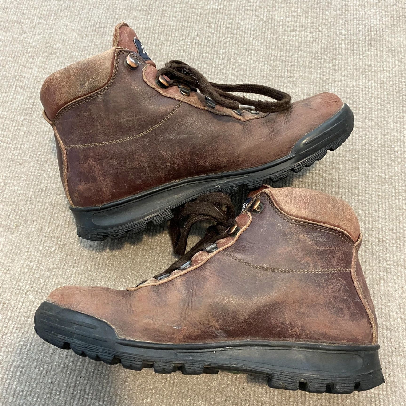 Vasque VTG Vasque Boots Womens 8 Brown Leather Gore-Tex Hiking Combat Italy Sundowner Size US 8 / IT 38 - 5 Thumbnail