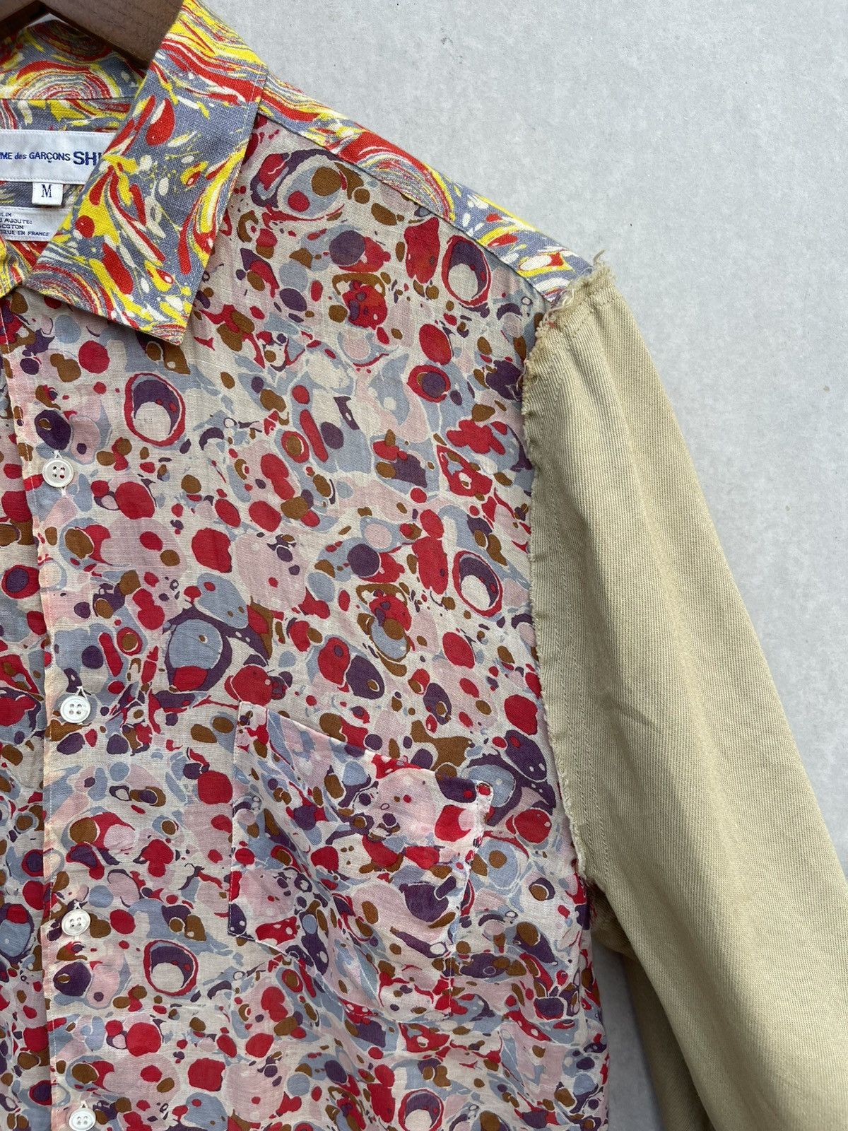 Comme des Garcons SHIRT 🔥 S/S 2015 COMME des GARCONS "FUCKING YOUNG" HYBRID SHIRT Size US M / EU 48-50 / 2 - 10 Thumbnail