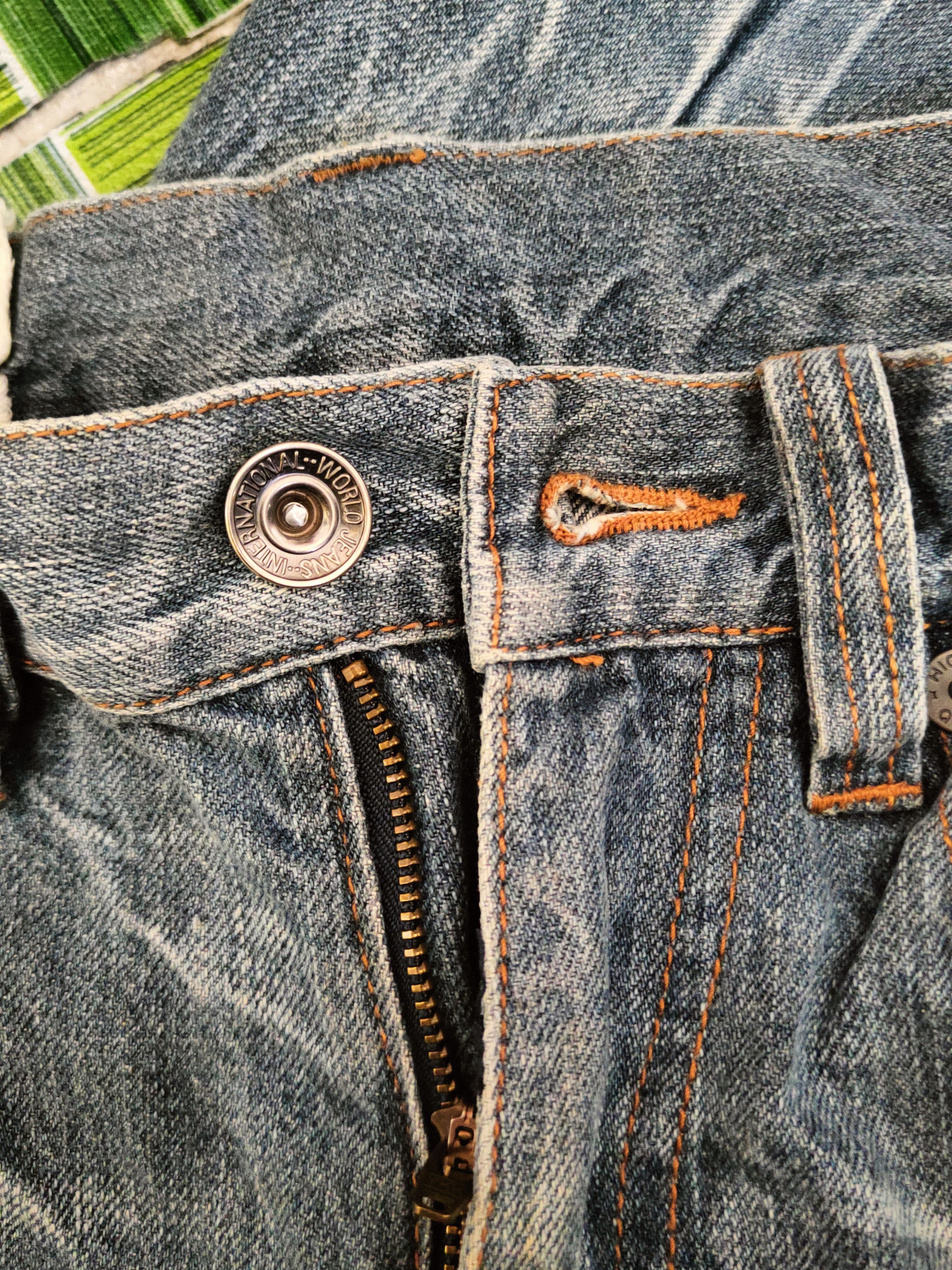 Japanese Brand DL AJ Light Blue Distressed Ripped Jeans #S2890 Size 32" / US 10 / IT 46 - 18 Thumbnail
